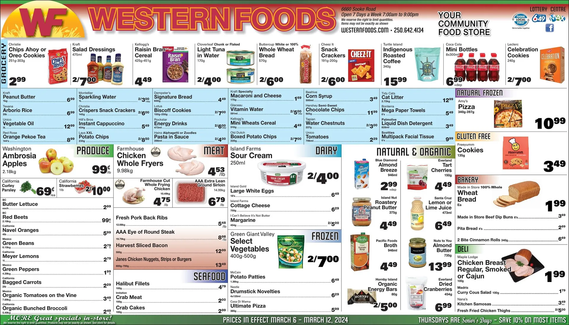 Western Foods flyer from March 6 to April 2 2024 - flyer page 1