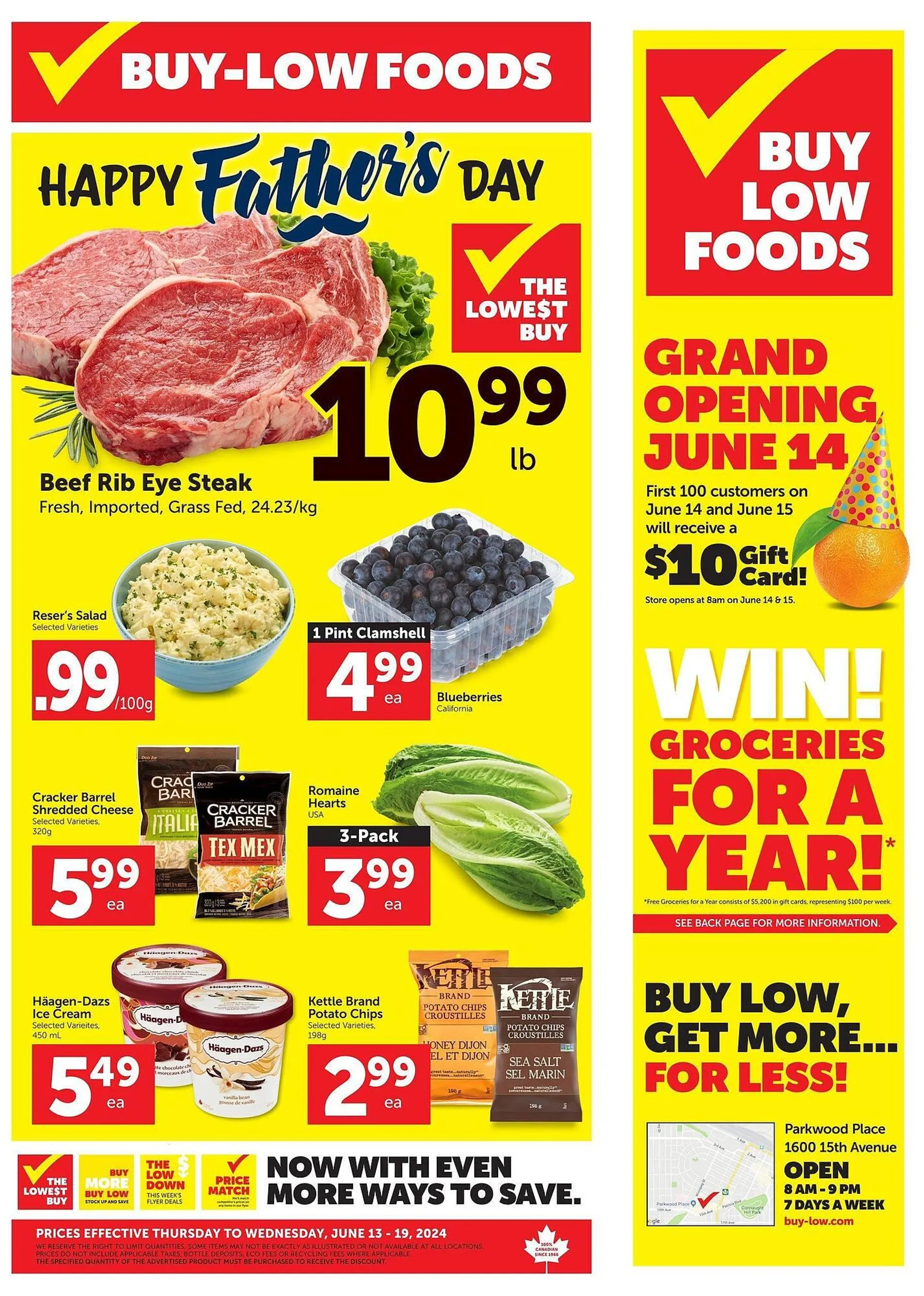 Buy-Low Foods flyer - 1