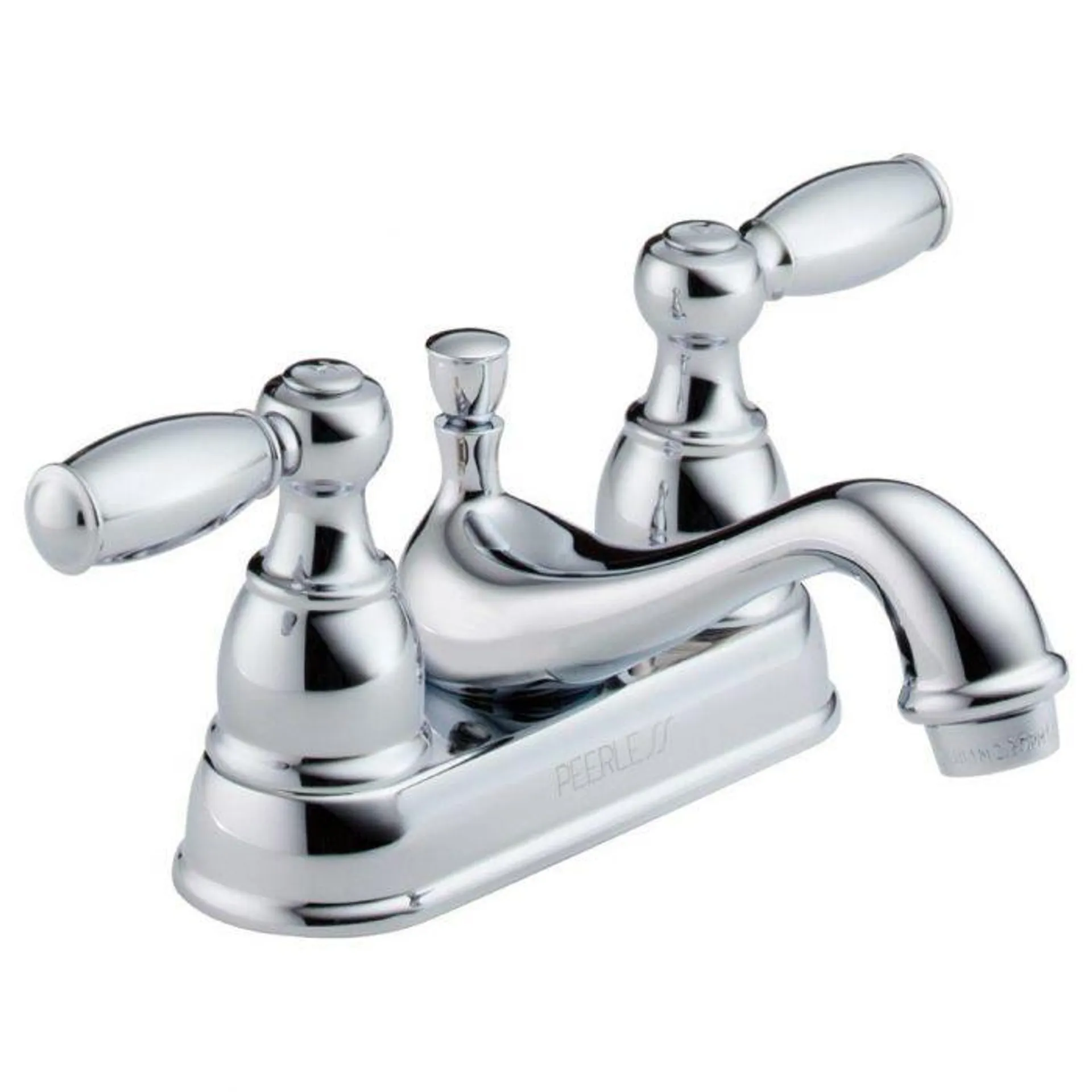 Peerless Lavatory Faucet Two-Handle Low Arc Chrome (P99675LF-140)