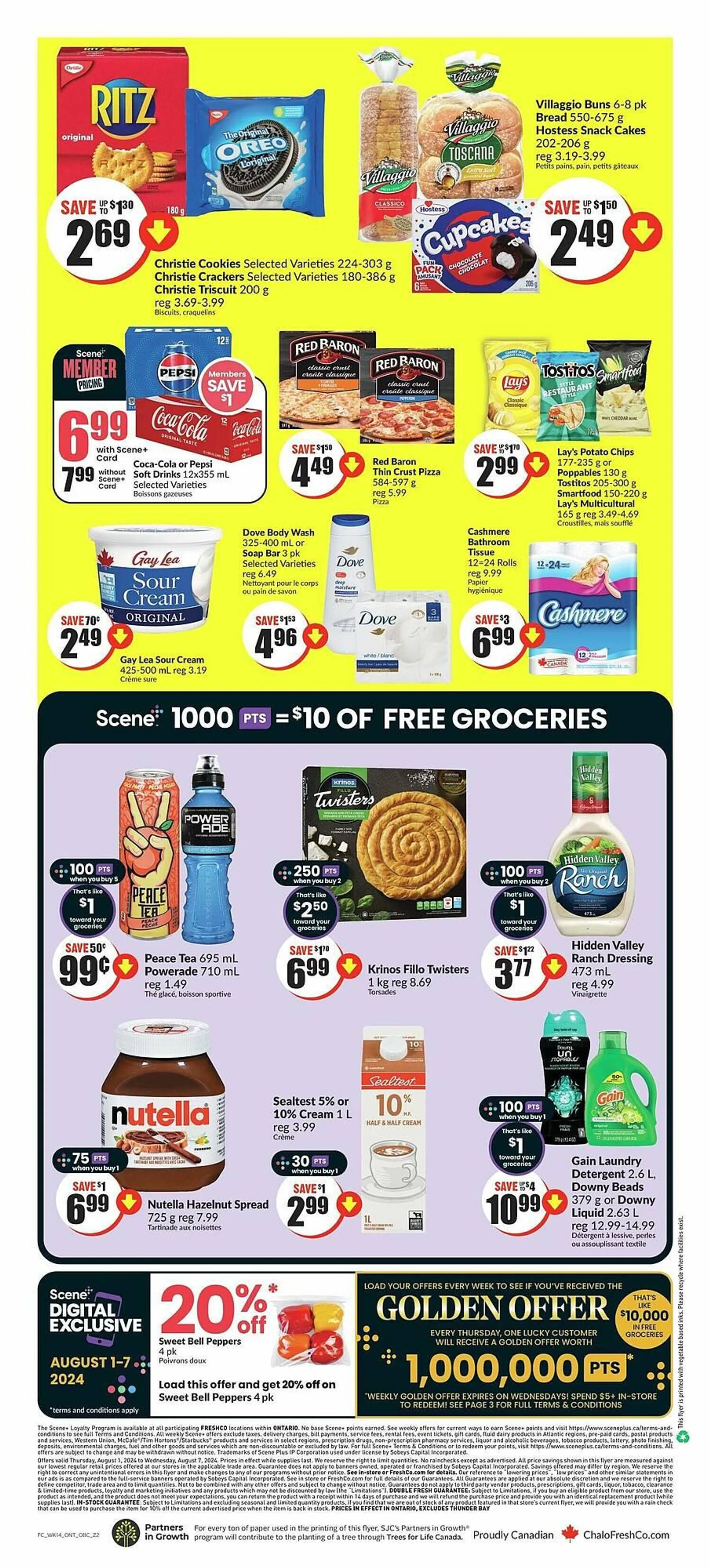 FreshCo flyer from August 1 to August 8 2024 - flyer page 2