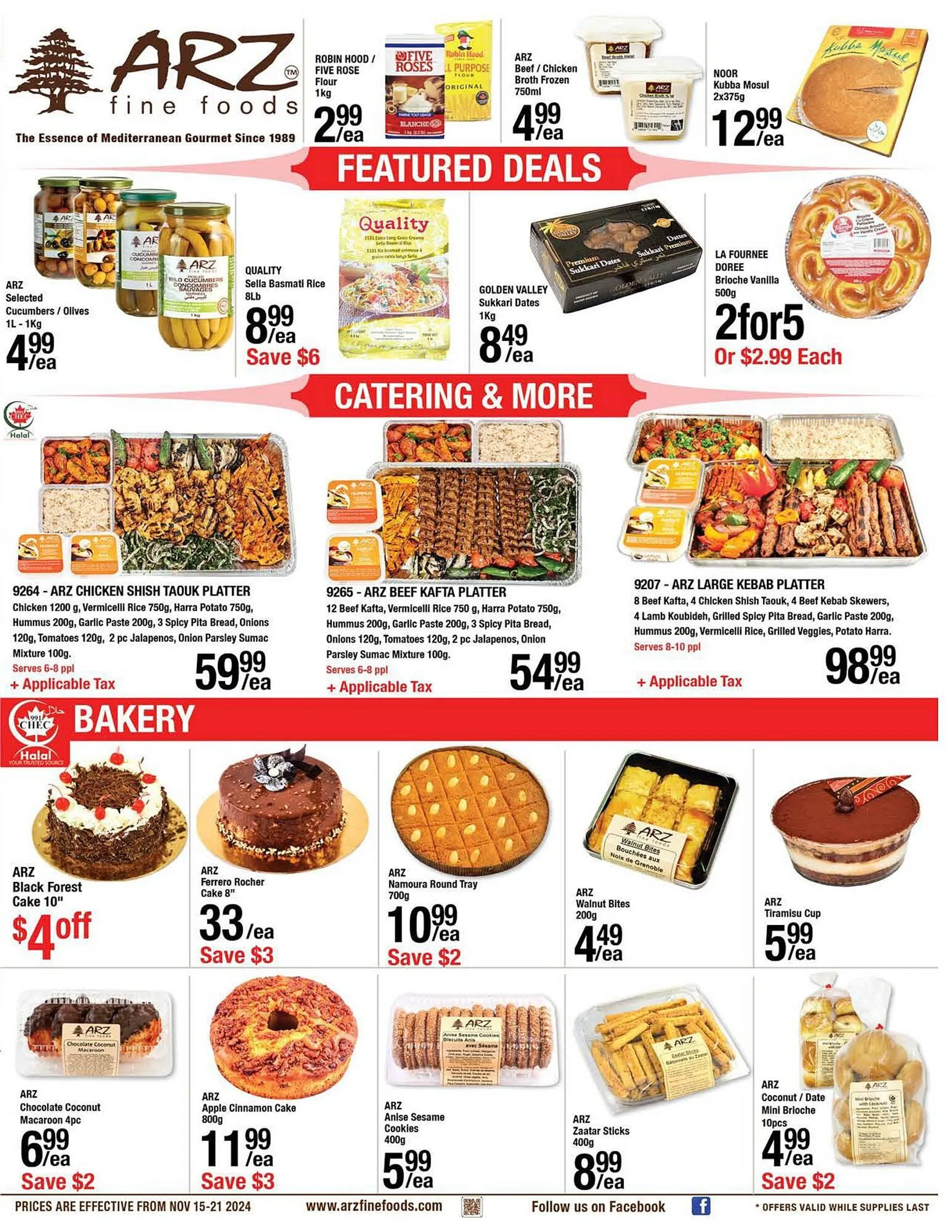 Arz Fine Foods flyer - 1