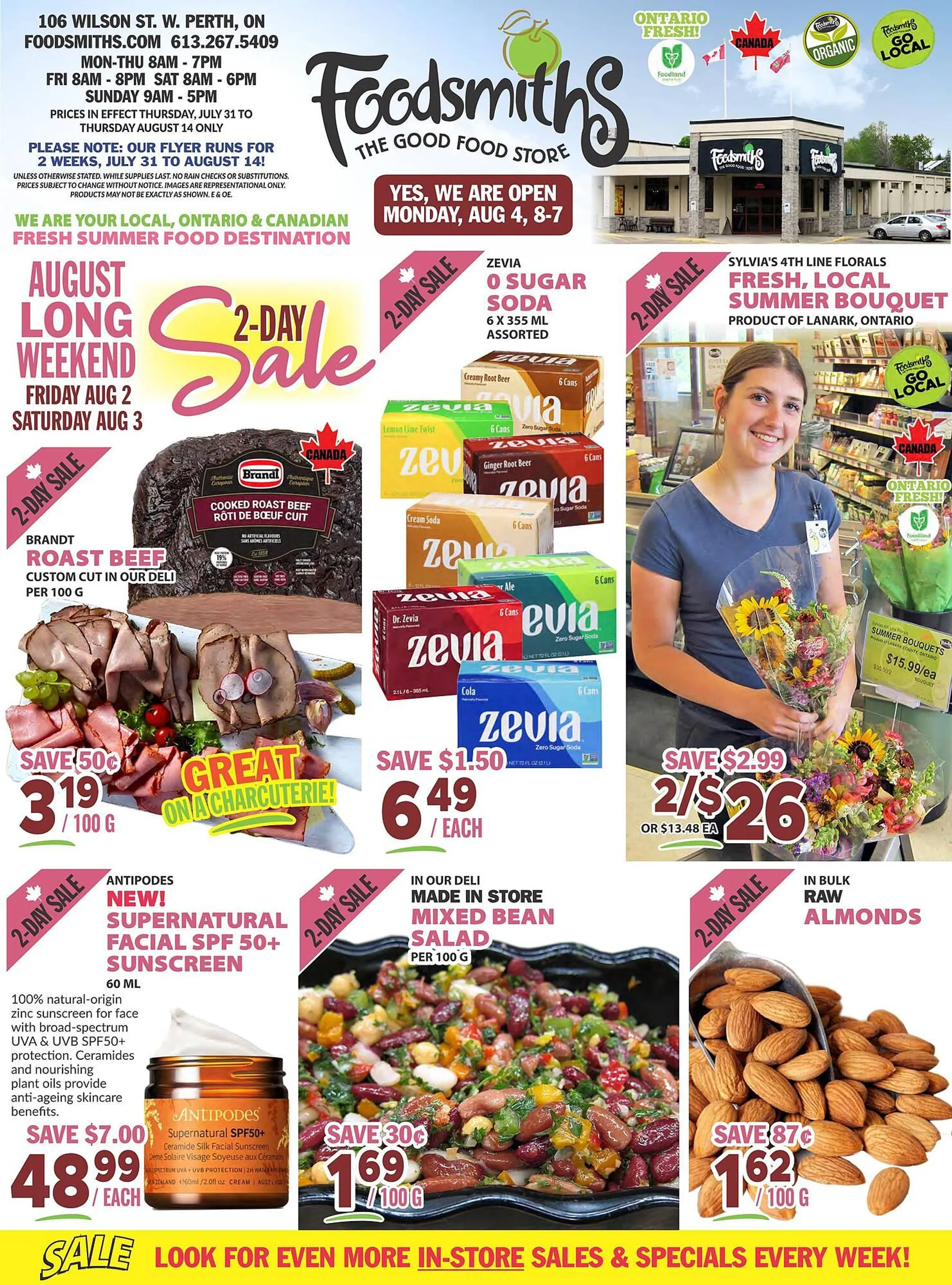 Foodsmiths flyer from July 31 to August 6 2025 - flyer page 1