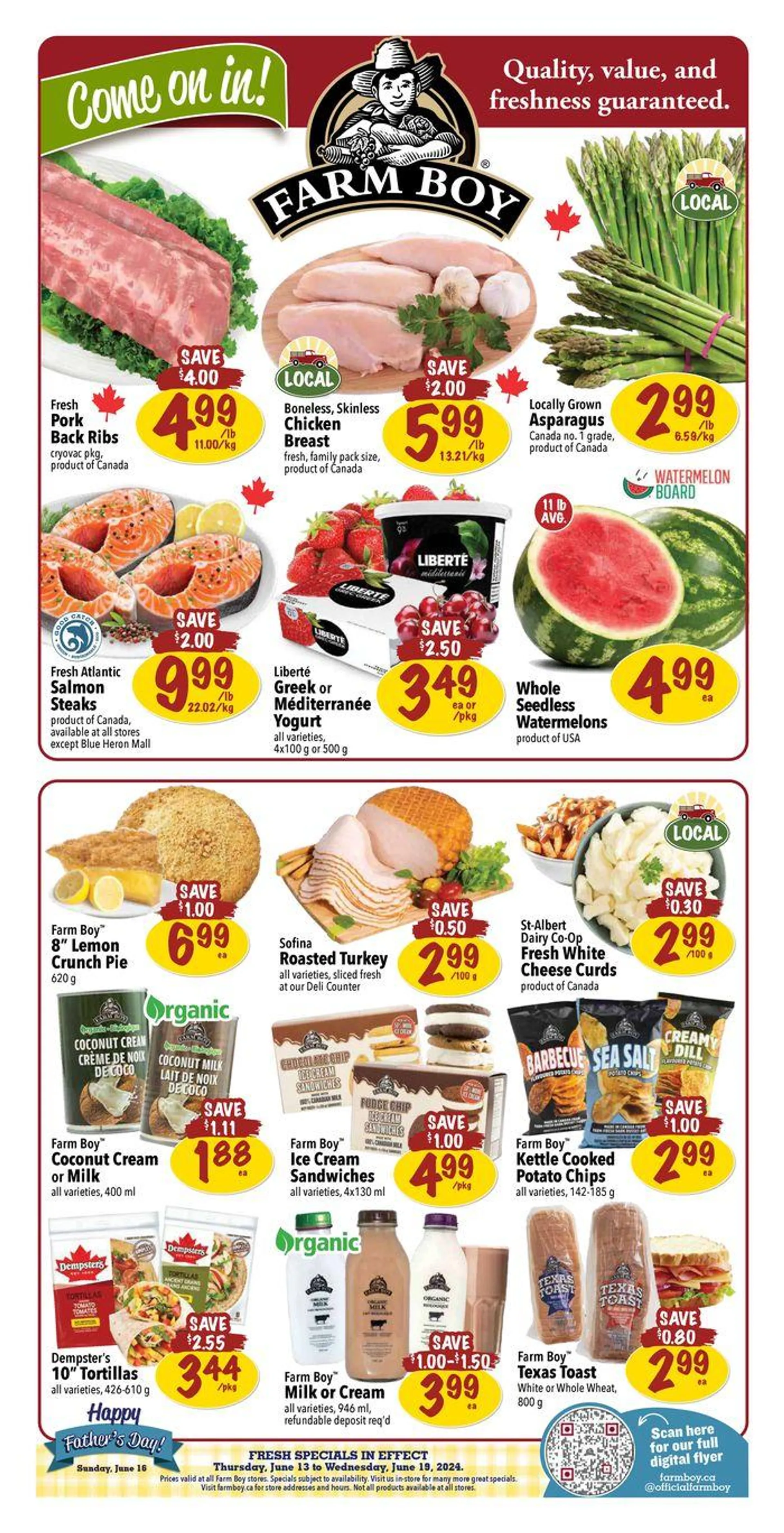 Farm Boy weekly flyer - 1