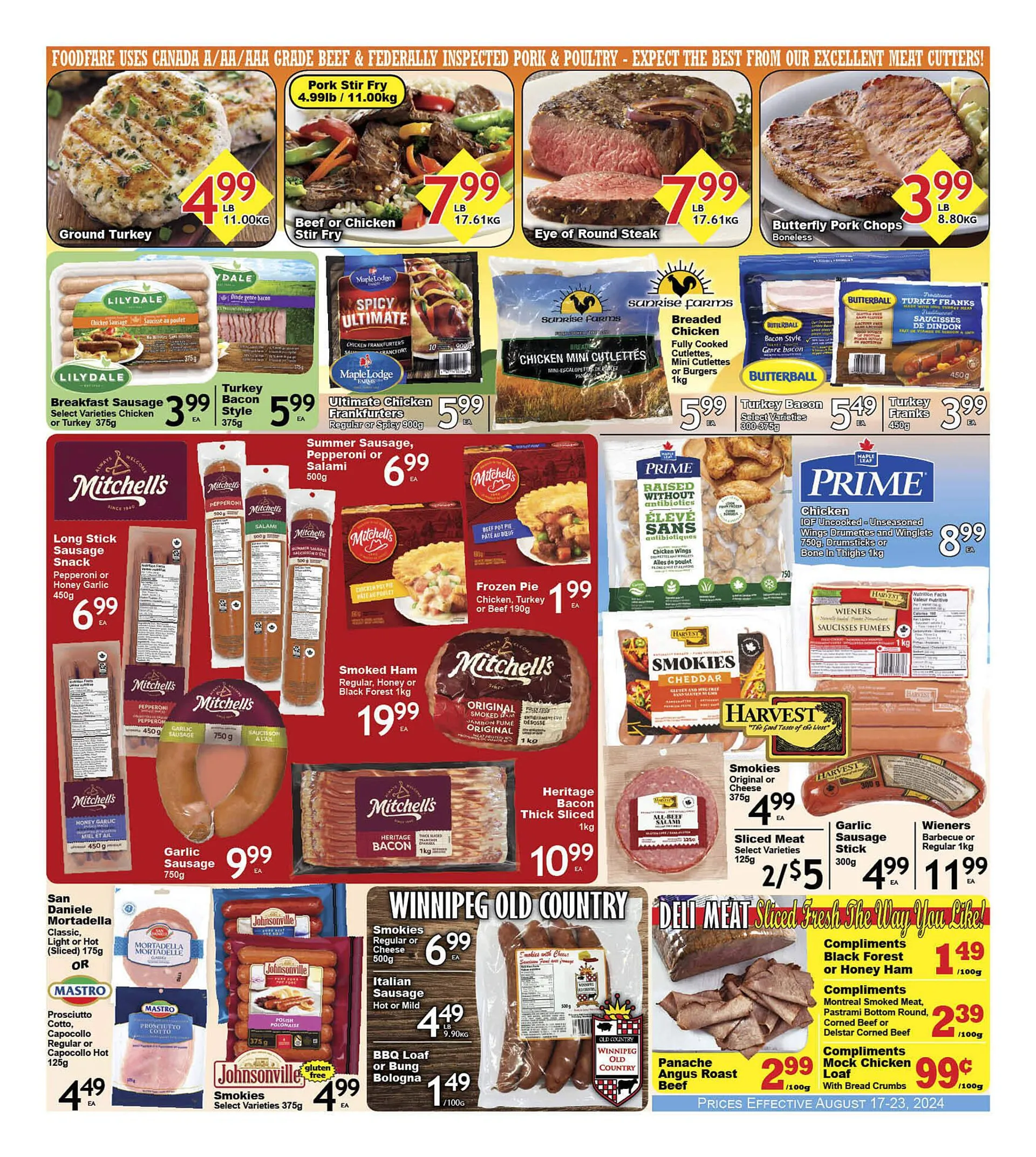 Food Fare flyer from August 15 to August 21 2024 - flyer page 4