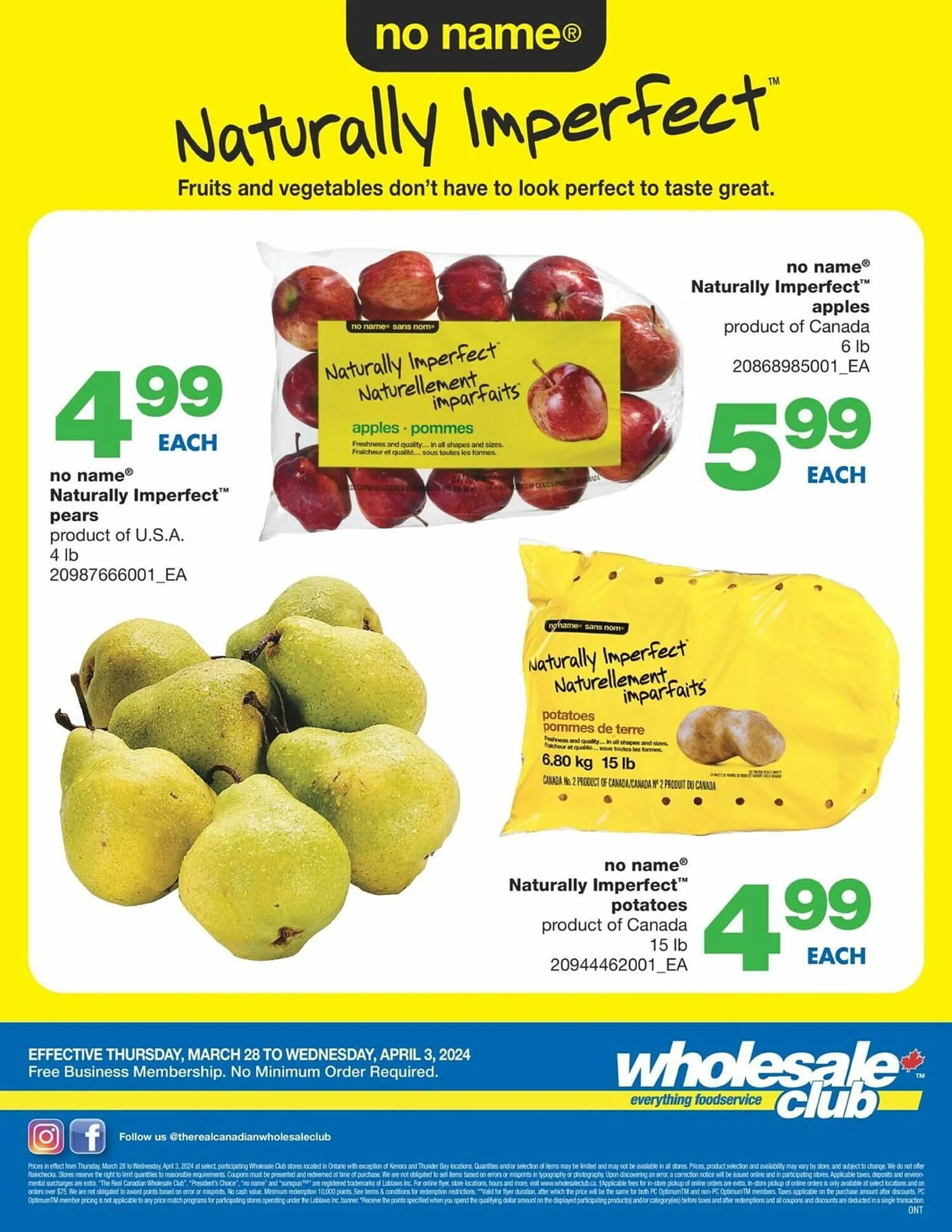 Wholesale Club flyer from March 27 to April 3 2024 - flyer page 2