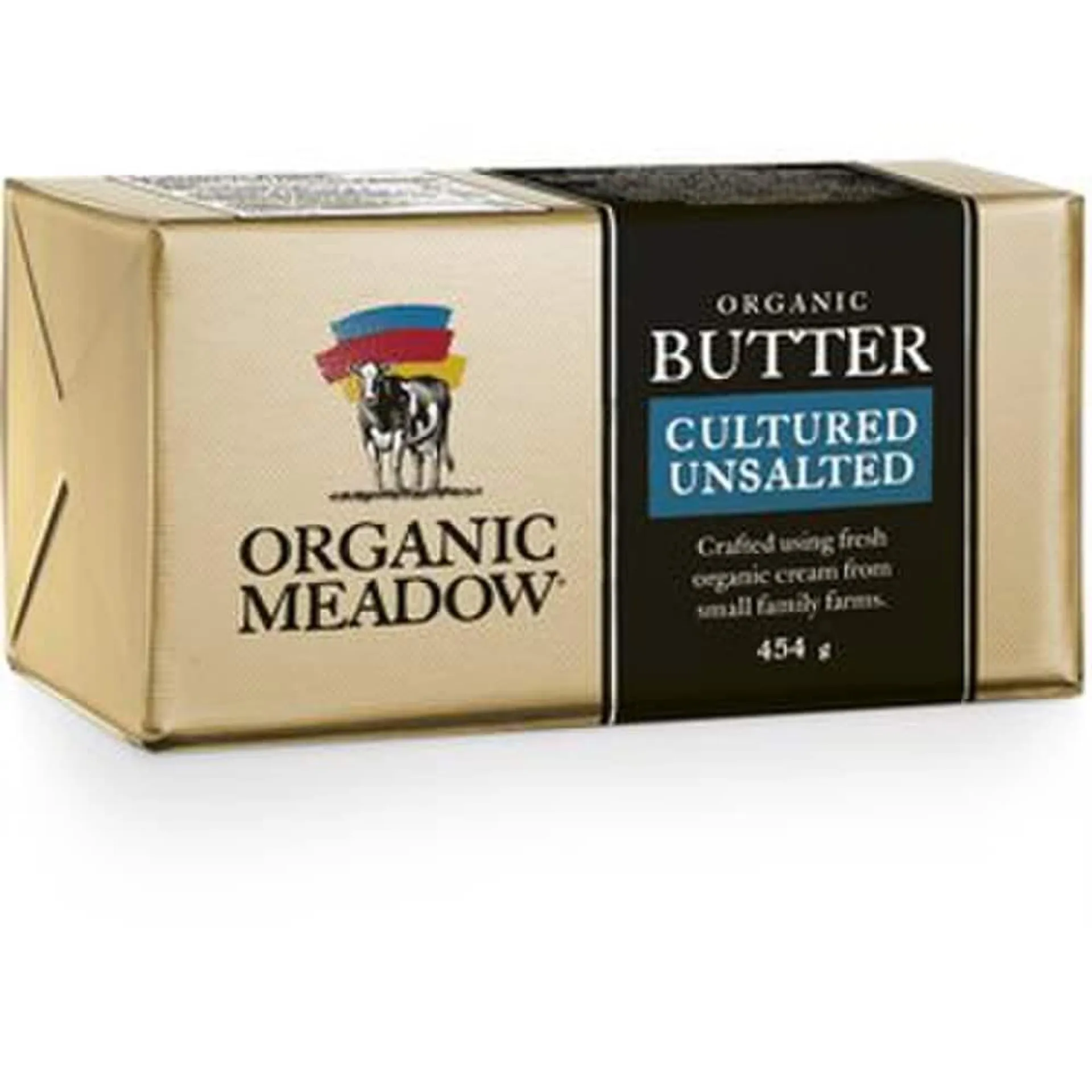 Organic Meadow Butter Unsalted Org 454 g