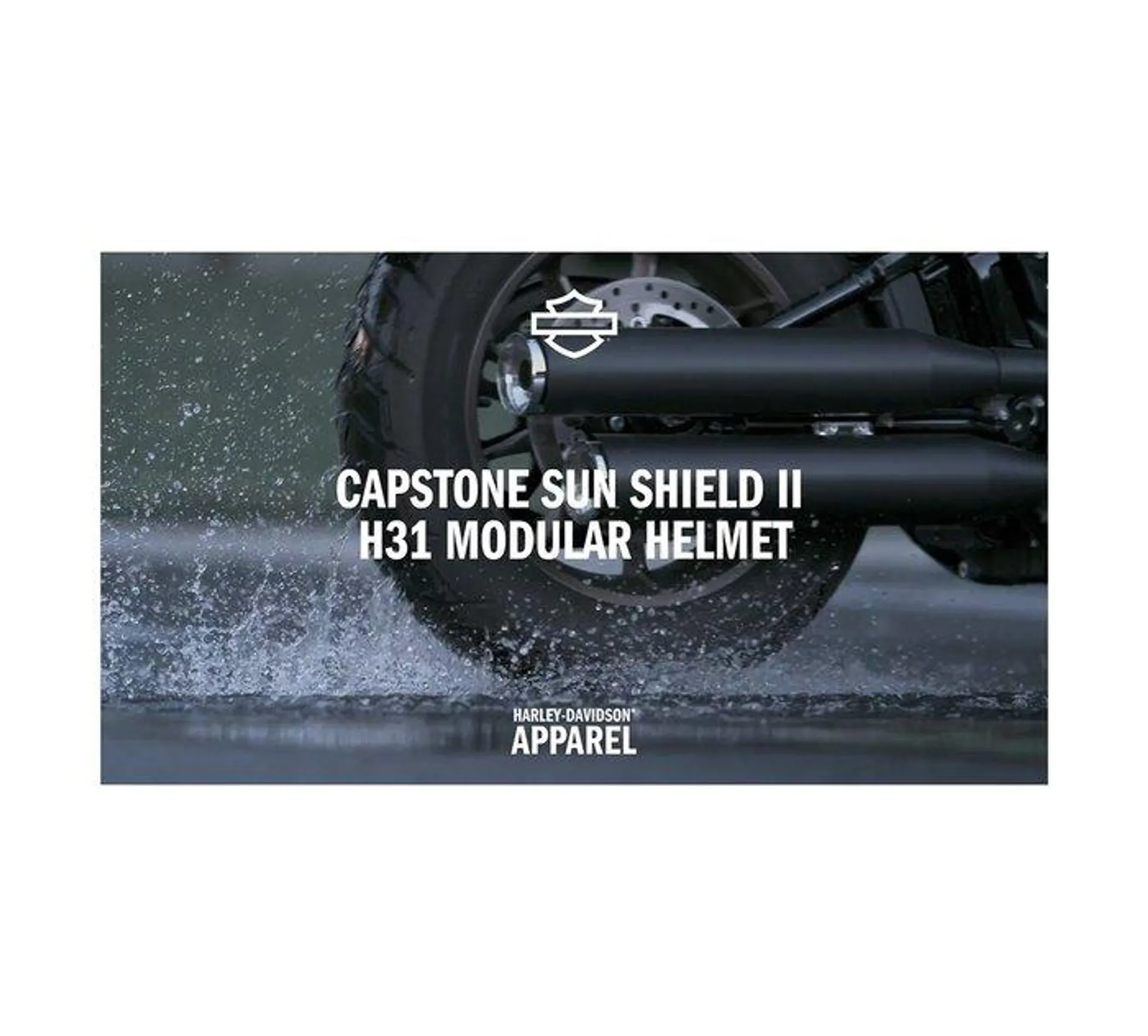 Capstone Sun Shield II H31 Modular Helmet