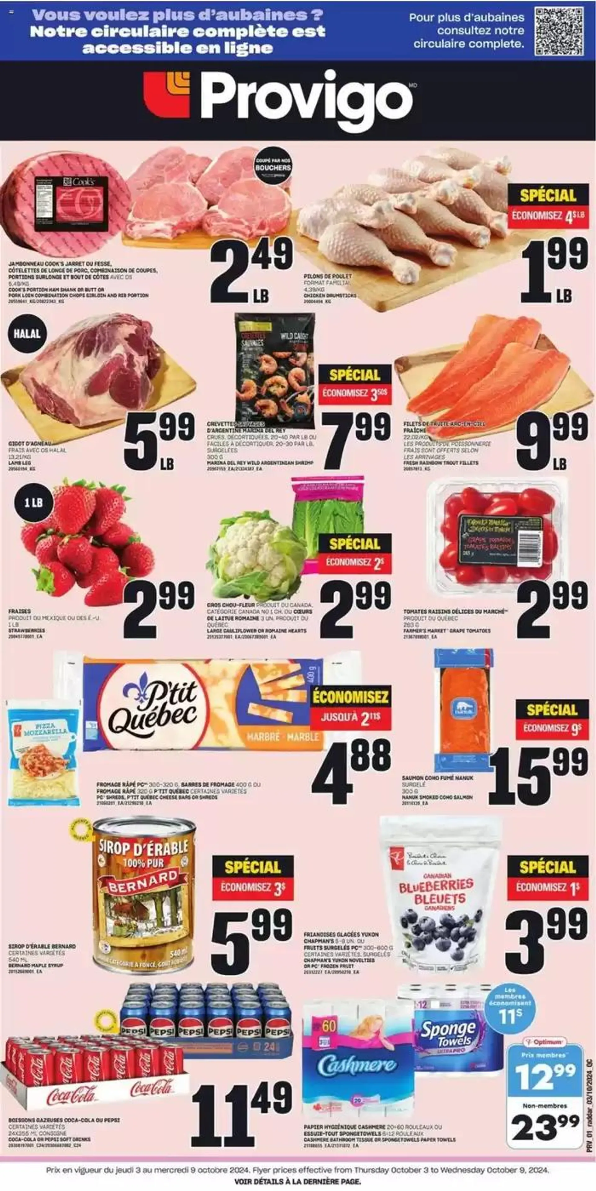 Provigo weekly flyer - 1