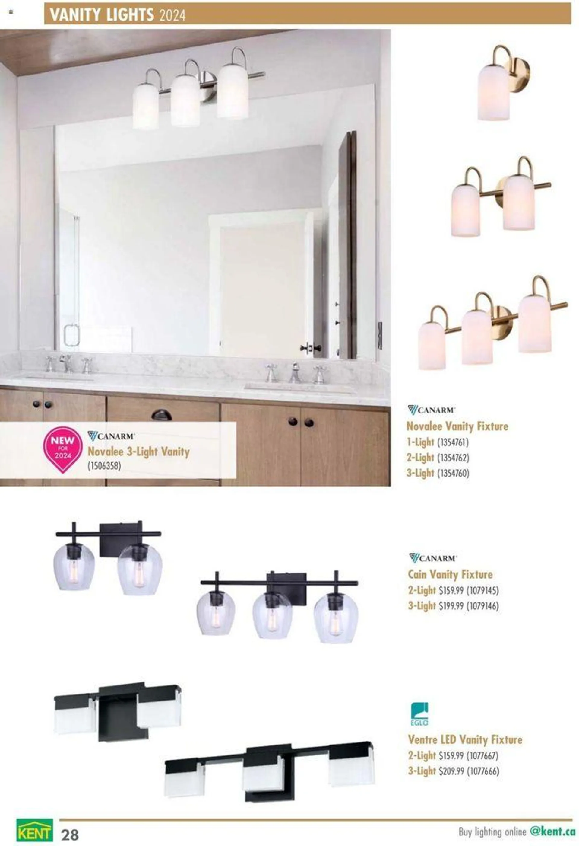 Lighting Catalogue 2024 from April 1 to December 31 2024 - flyer page 20