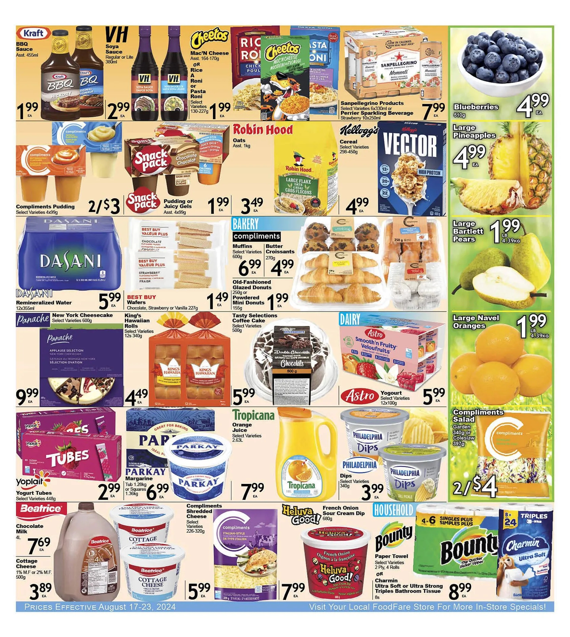 Food Fare flyer from August 15 to August 21 2024 - flyer page 3