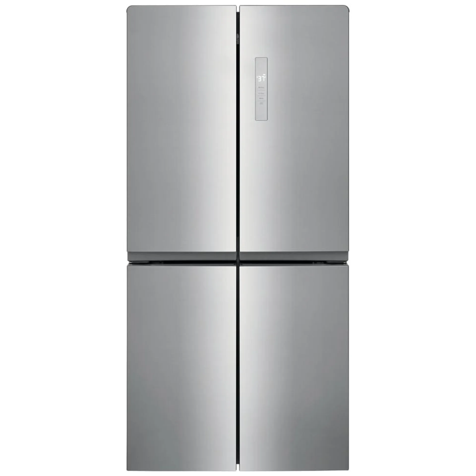 Frigidaire FRQG1721AV French Door Refrigerator, 33 inch Width, Counter Depth, 17.4 cu. ft. Capacity, Brushed Steel colour