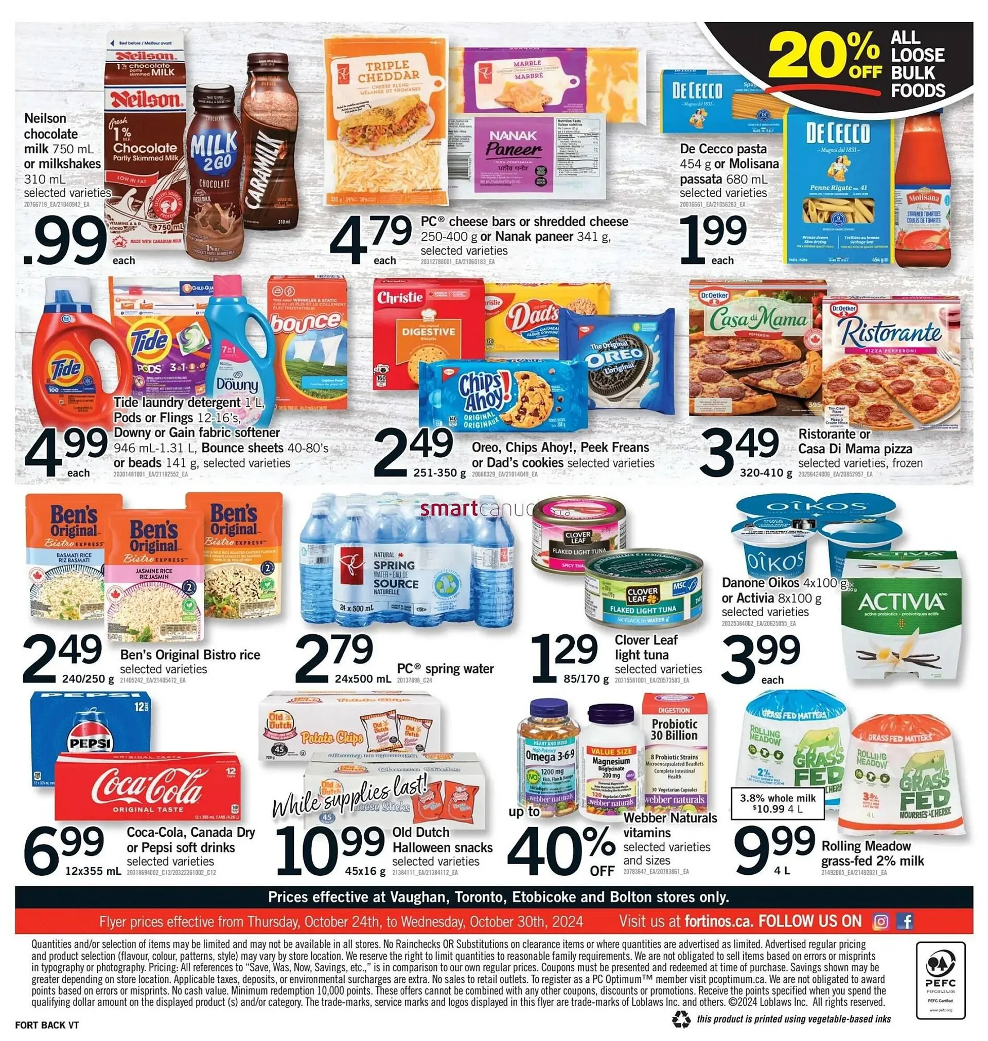 Fortinos flyer from October 24 to October 30 2024 - flyer page 2