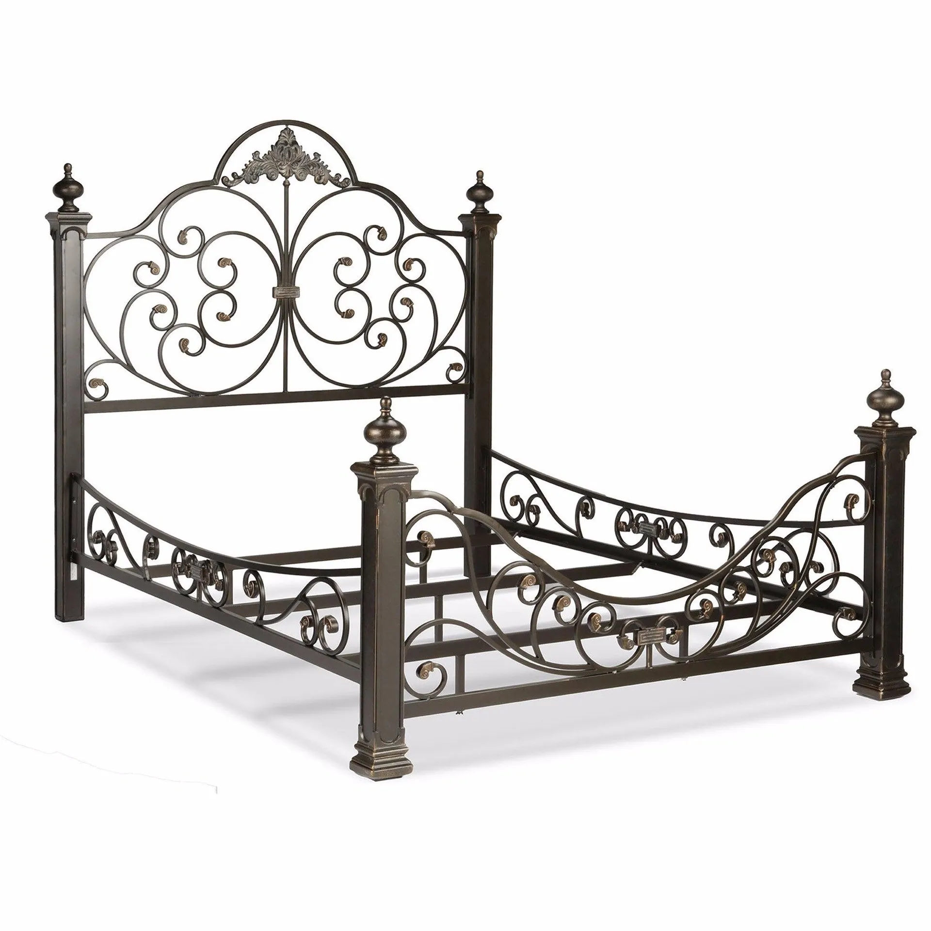 Talon 3-Piece King Bed - Gilded Slate