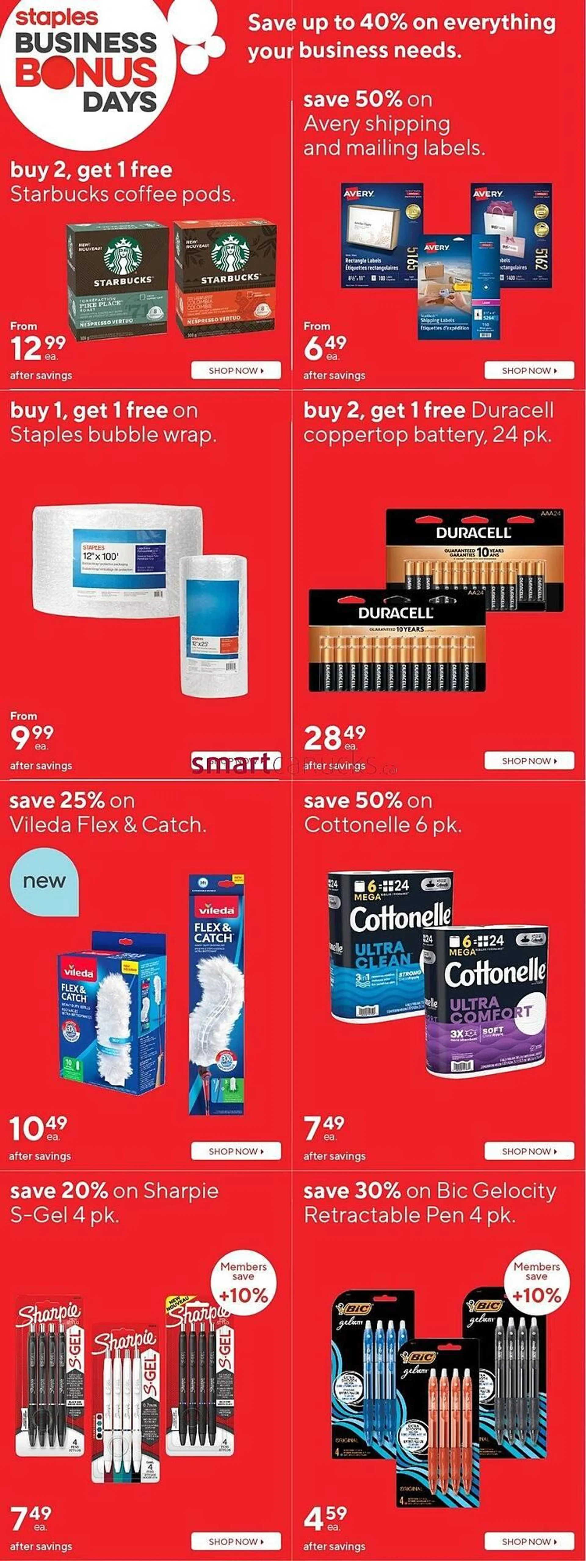 Staples flyer from October 18 to November 7 2024 - flyer page 4