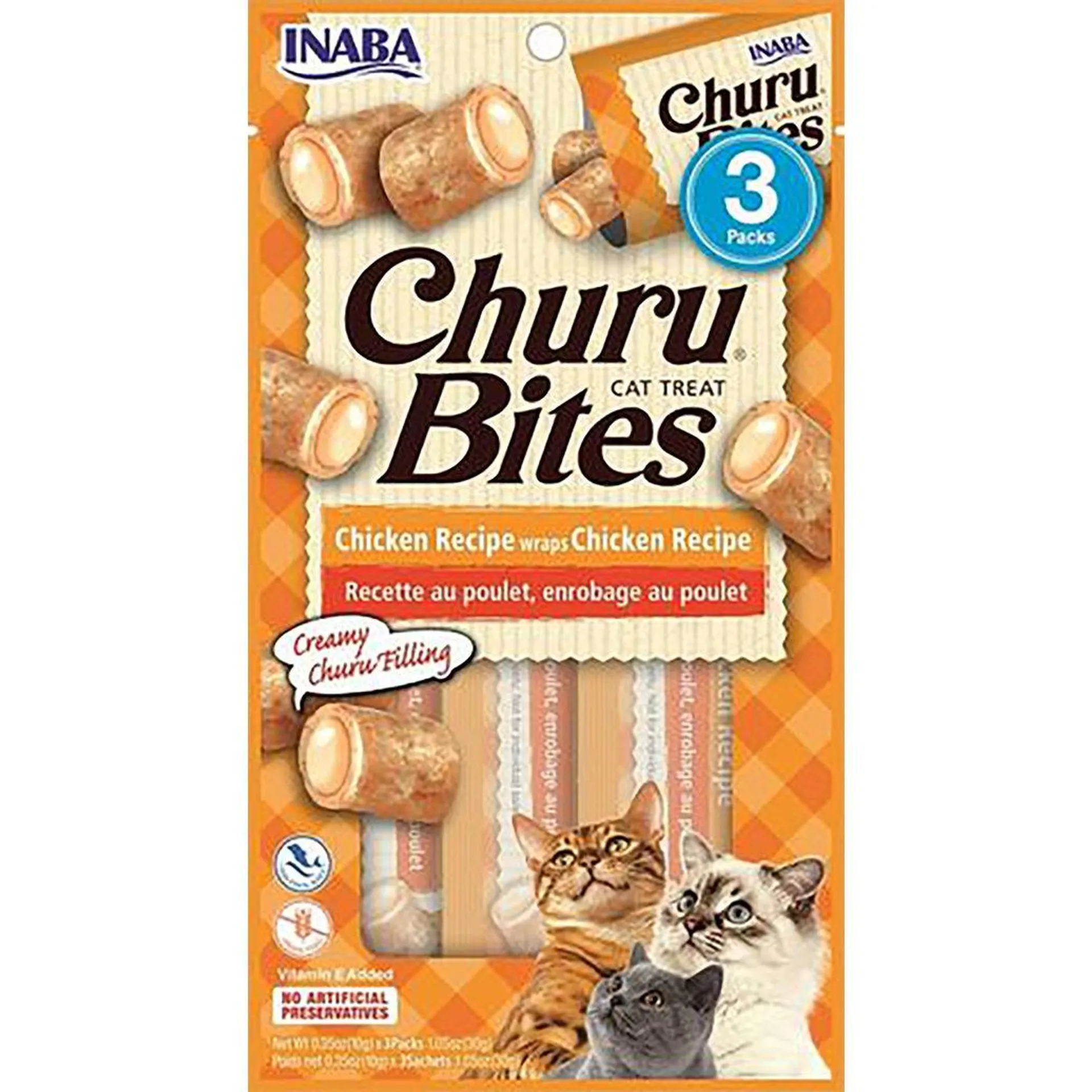 Inaba, Churu Bites - Chicken Wraps - 30 g