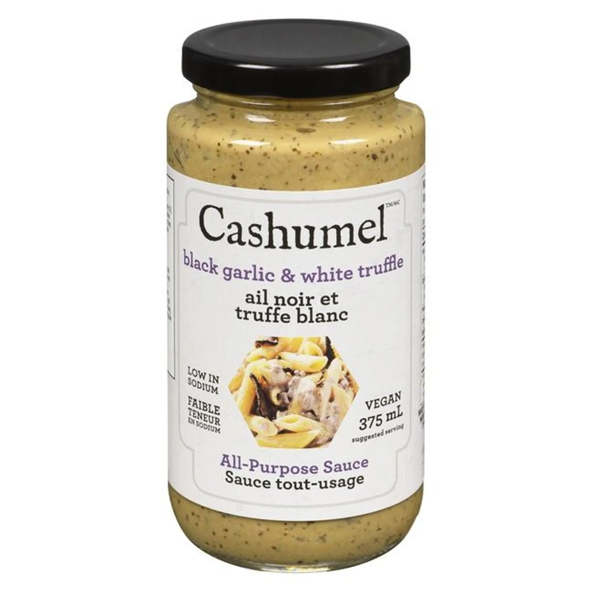 Cashumel - Black Garlic & White Truffle All-Purpose Sauce (Vegan)