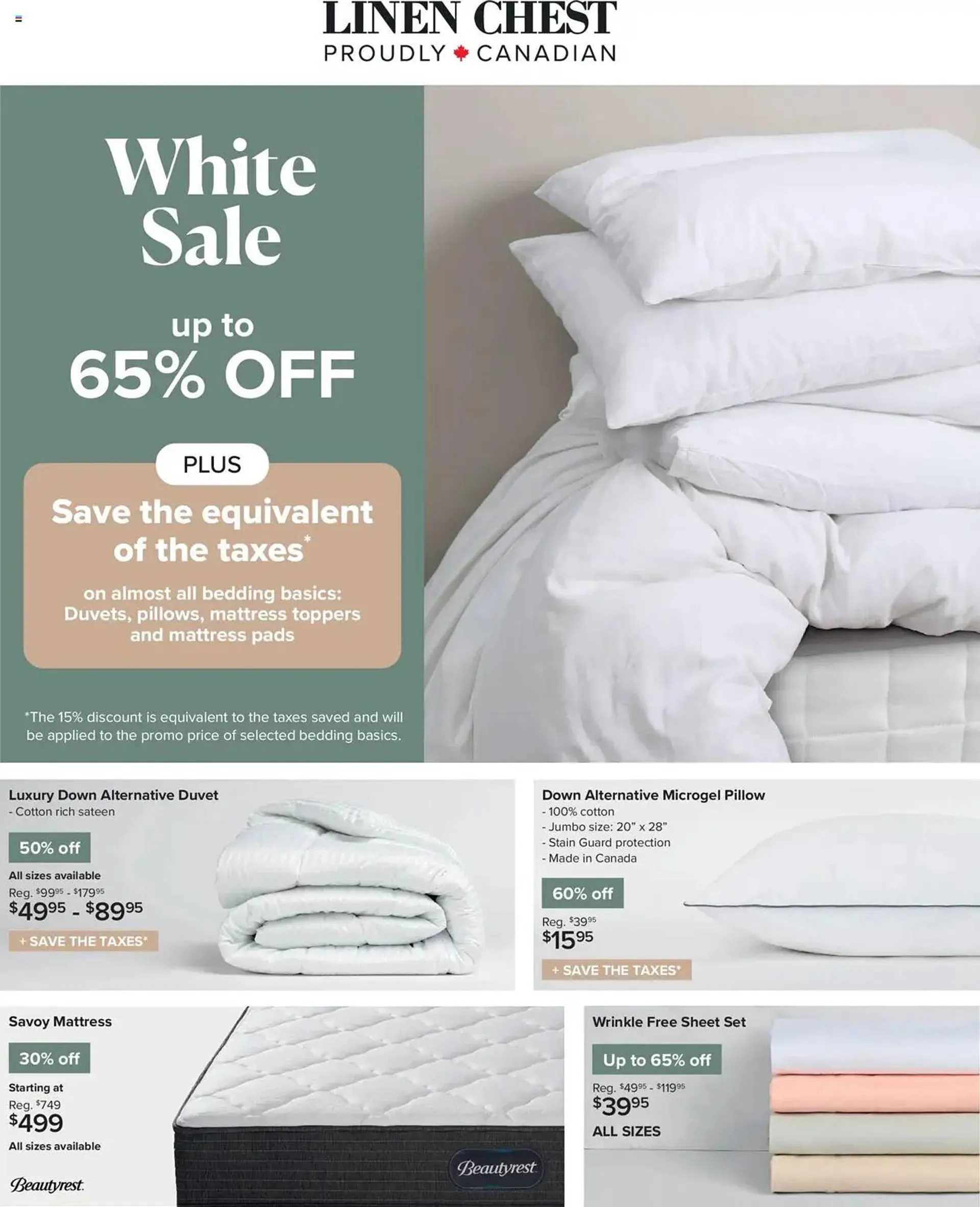 Linen Chest flyer - 1