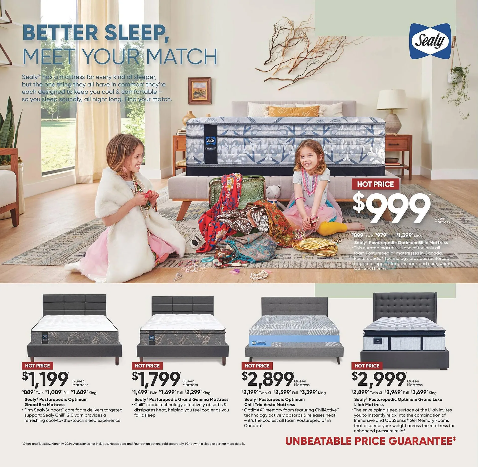 Sleep Country flyer from March 10 to March 16 2024 - flyer page 3