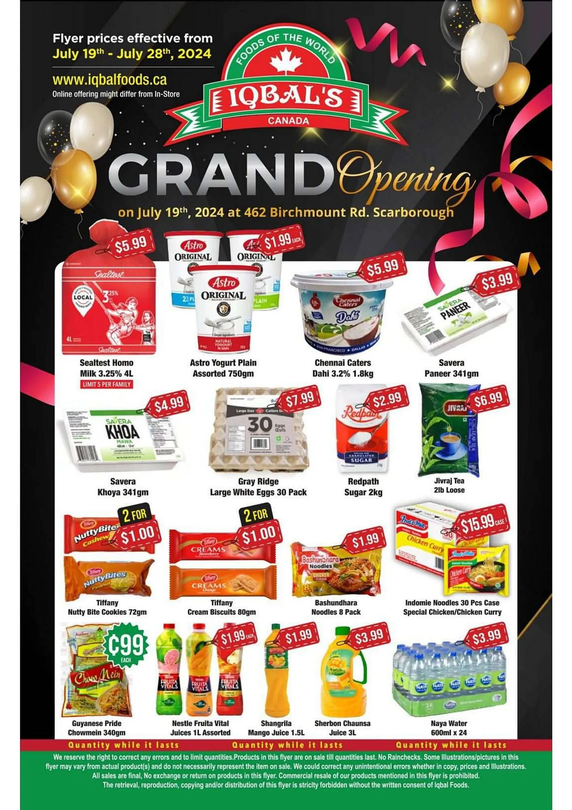 Iqbal Foods flyer - 1