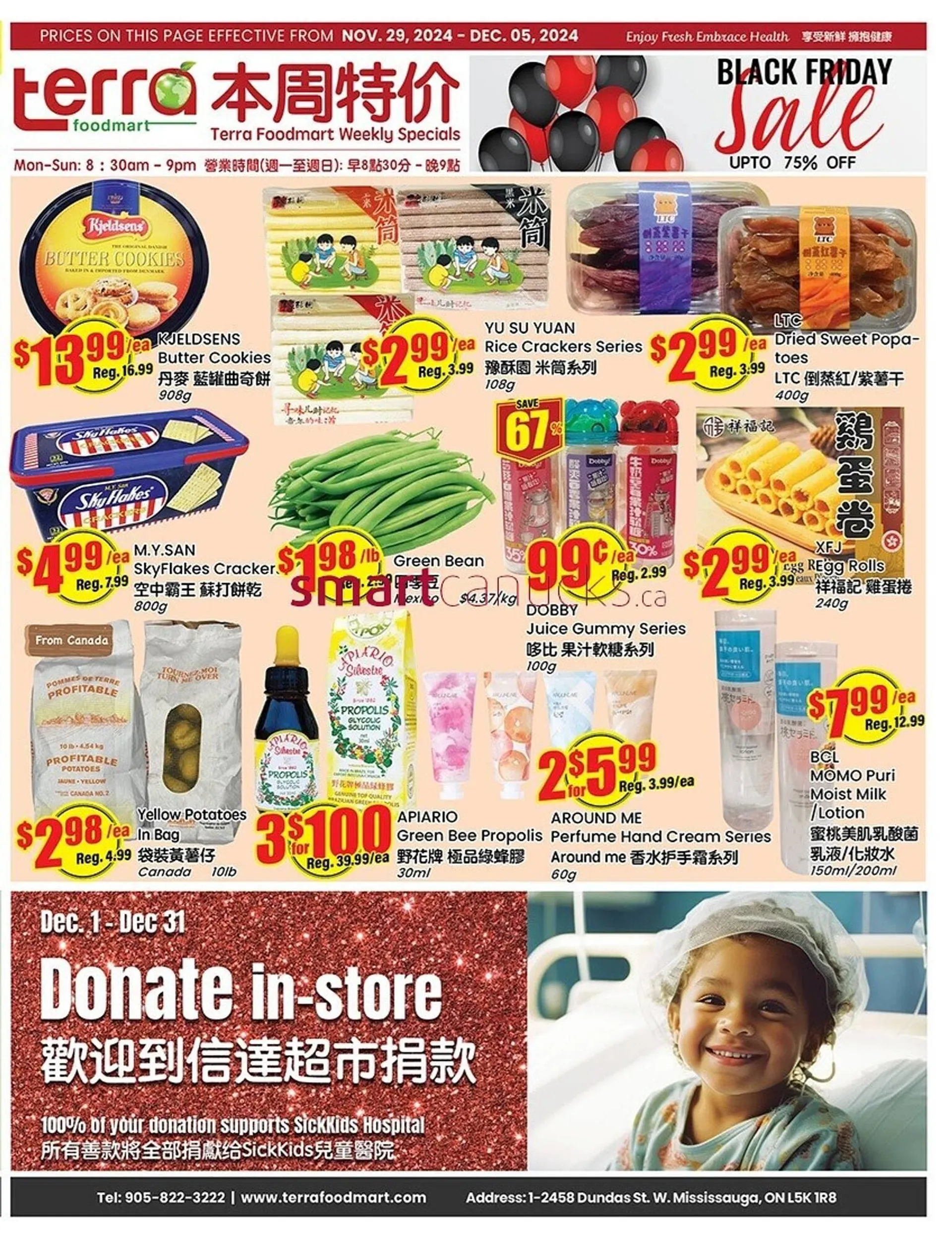 Terra Foodmart flyer - 1