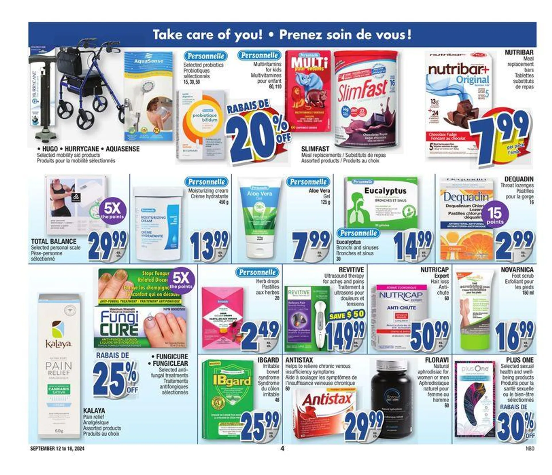 Our best bargains from September 12 to September 18 2024 - flyer page 4