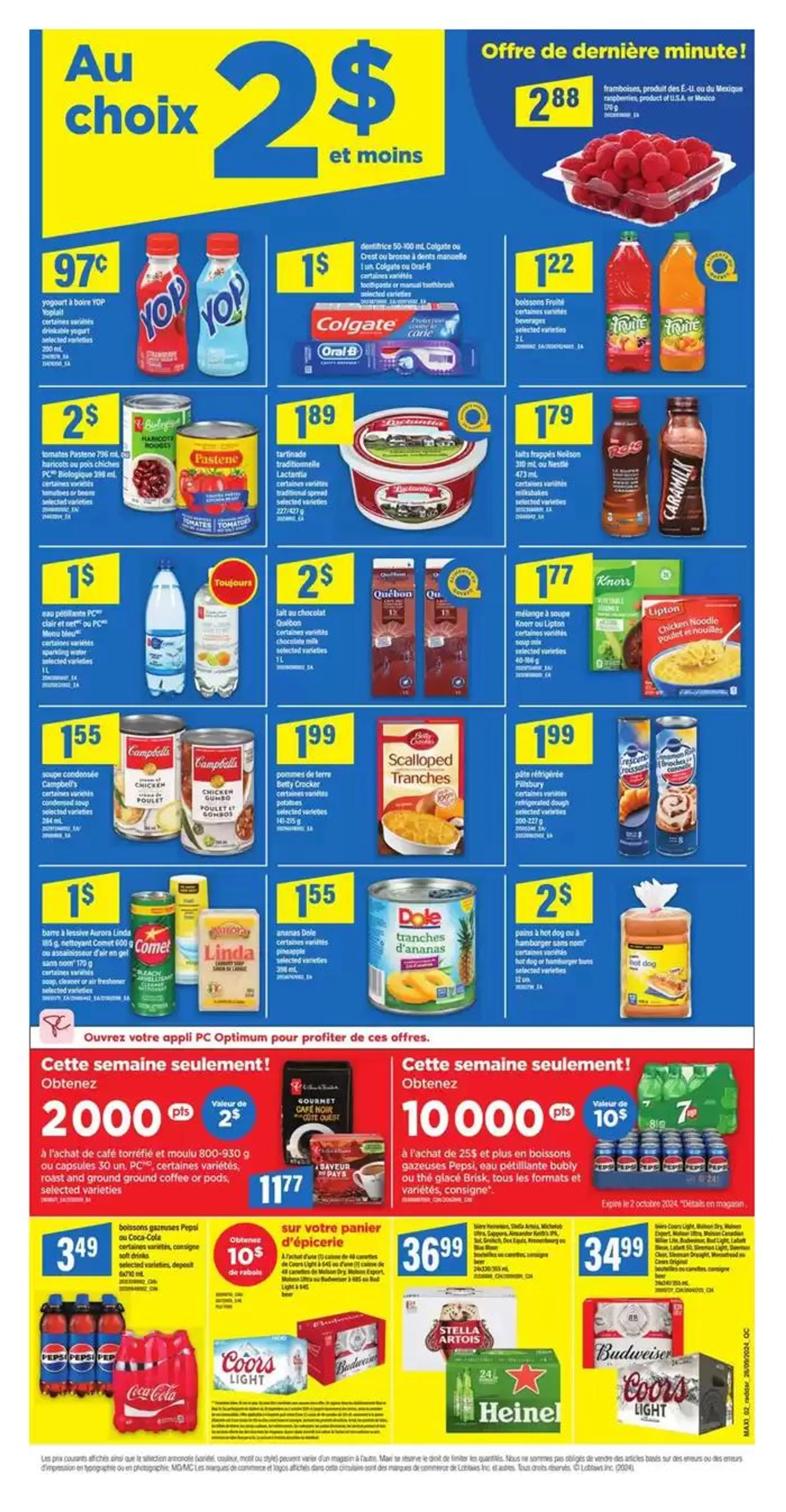 Our best deals for you from September 26 to October 2 2024 - flyer page 3