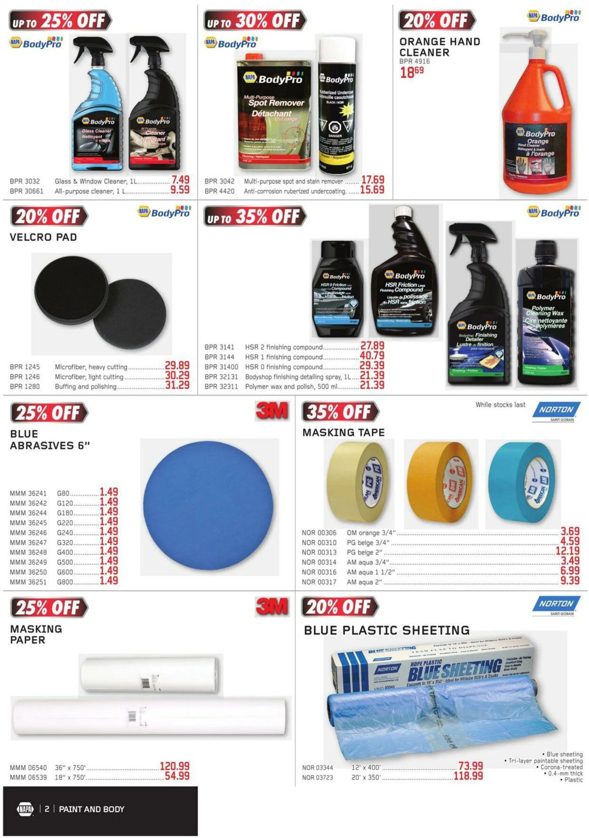 NAPA Auto Parts Current flyer from January 1 to March 31 2024 - flyer page 2