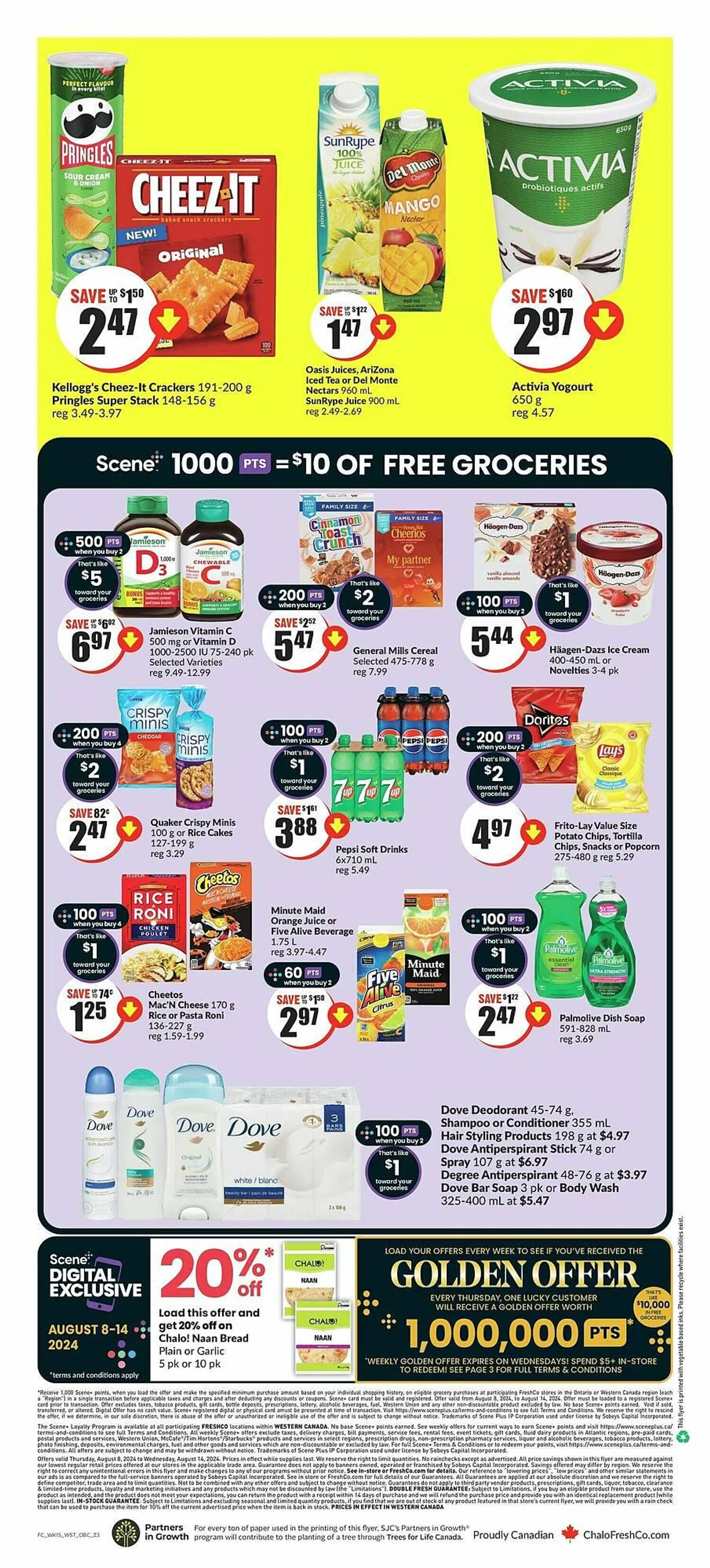 FreshCo flyer from August 8 to August 15 2024 - flyer page 2