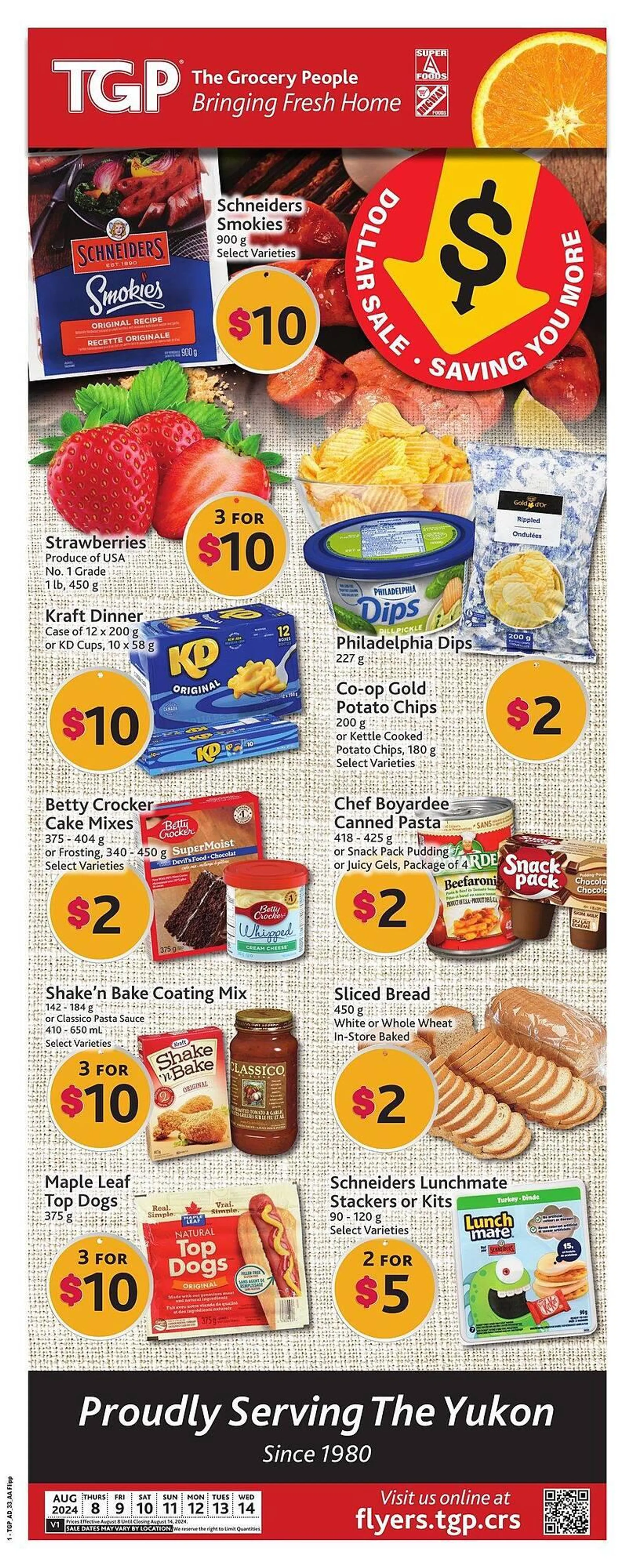 TGP The Grocery People flyer - 1