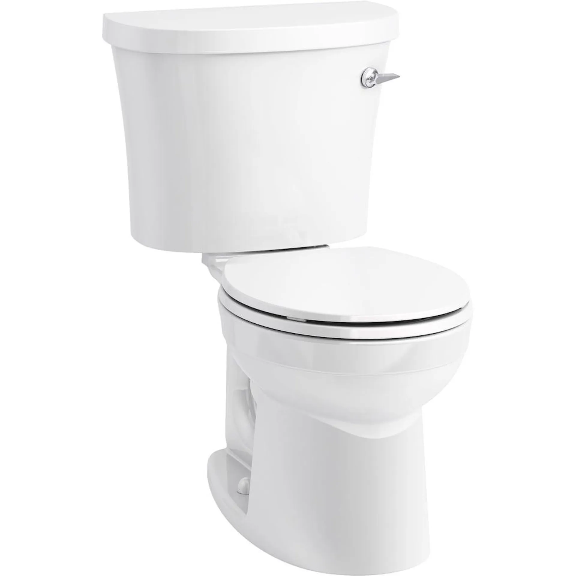 Kingston 2-Piece Round Front 4.8 LPF Toilet with Class Five Flushing Technology