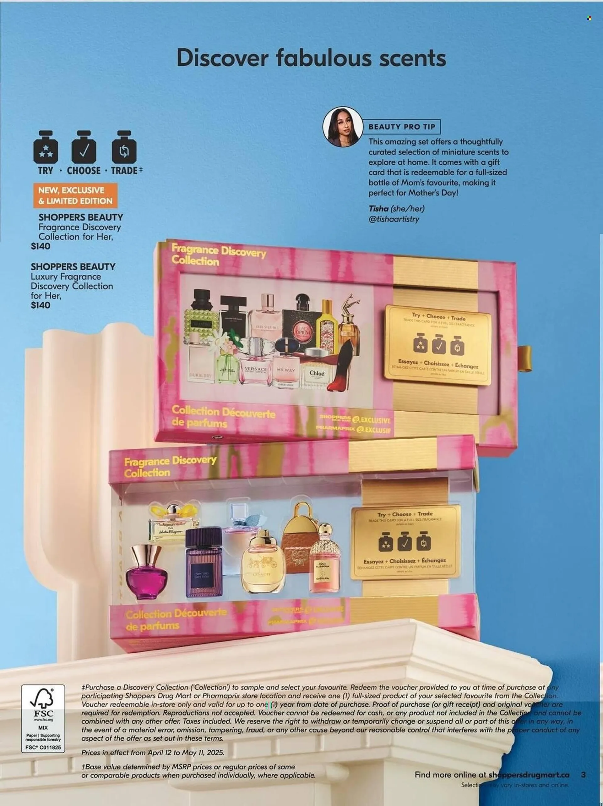 Shoppers Drug Mart flyer from April 12 to May 11 2025 - flyer page 3