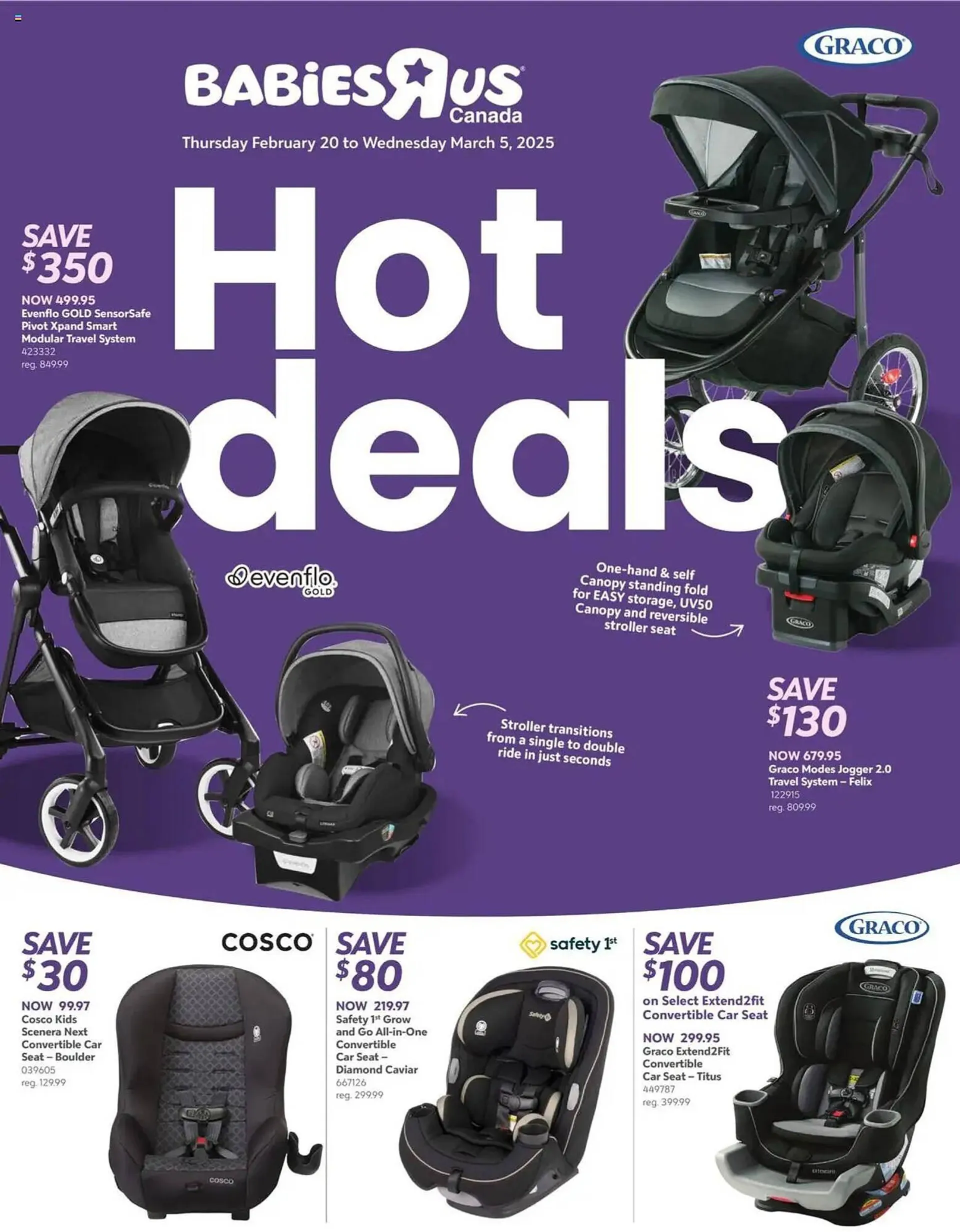 Babies R Us flyer - 1