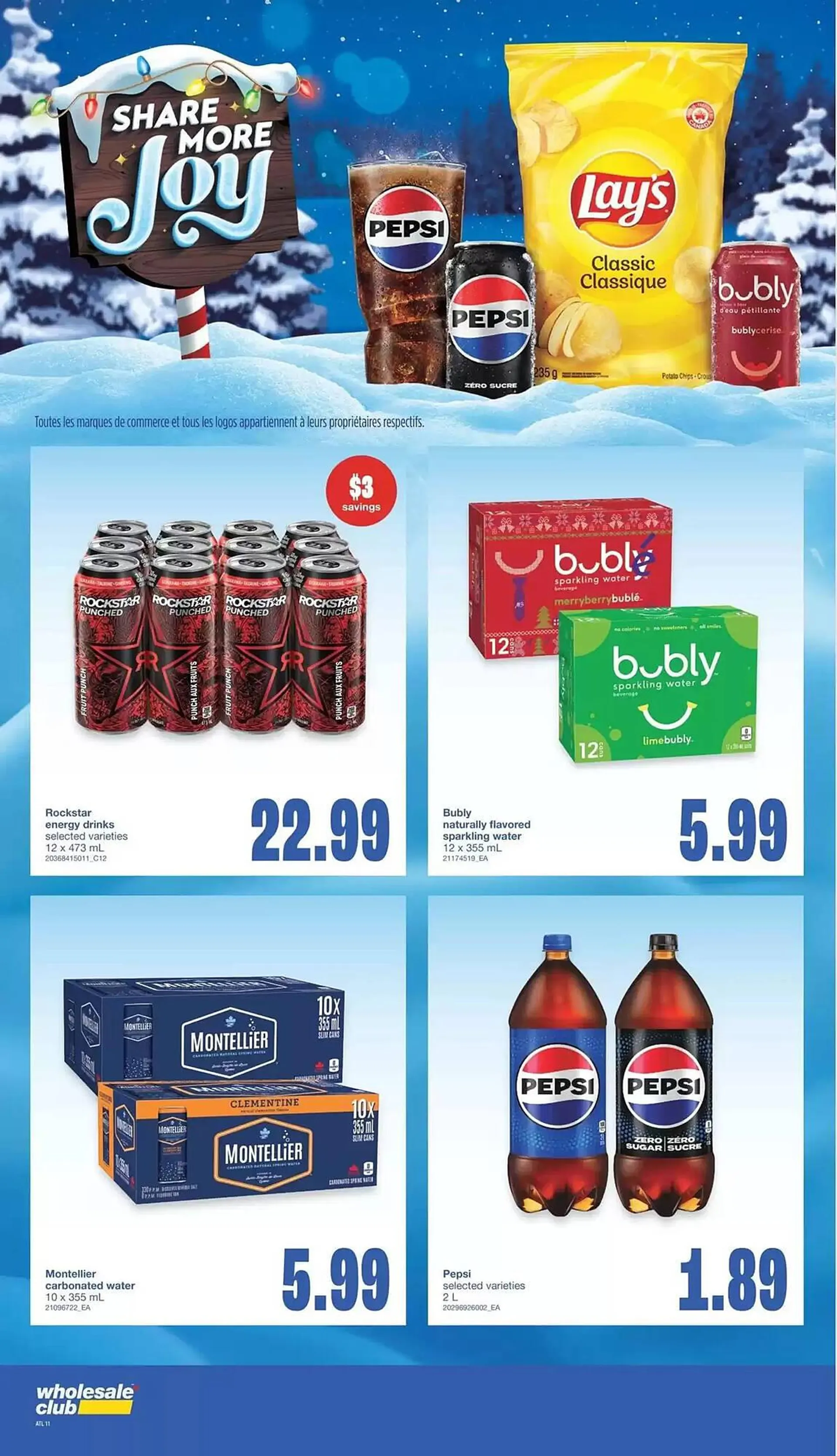 Wholesale Club flyer from December 5 to January 1 2025 - flyer page 2