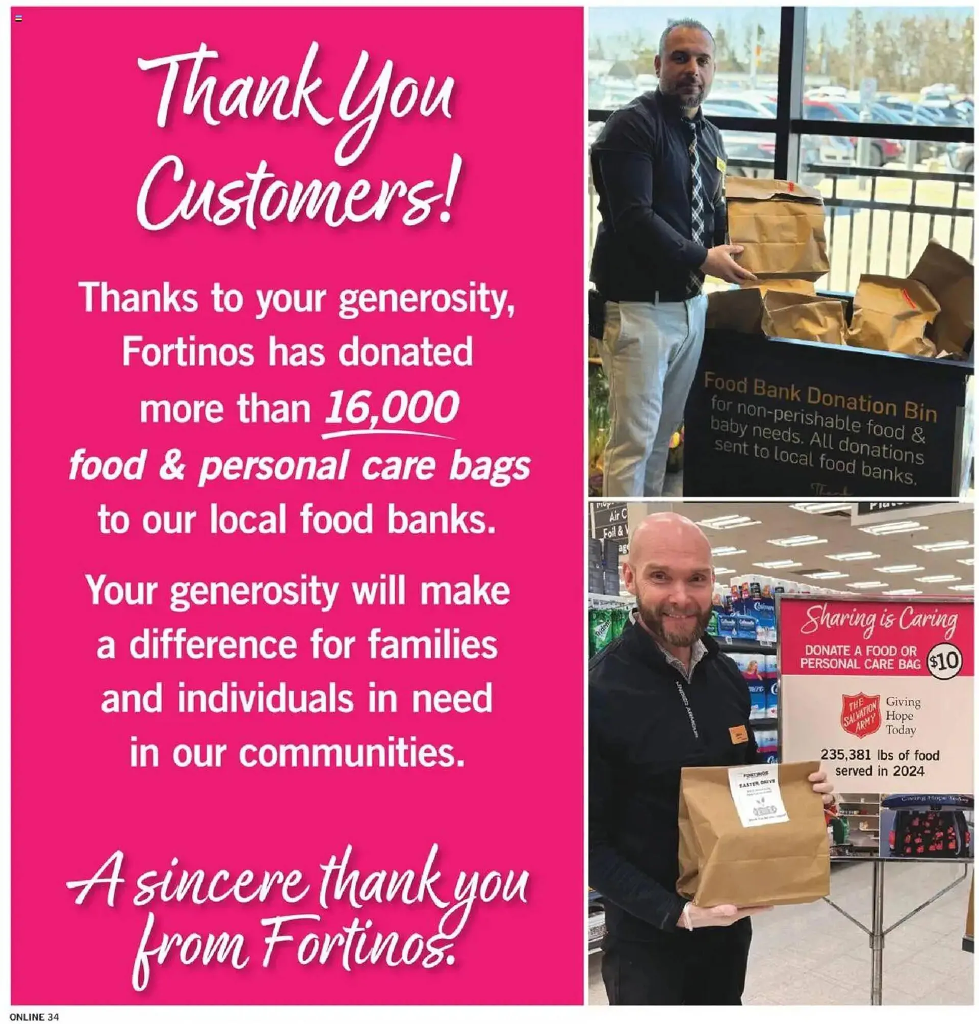 Fortinos flyer from May 8 to May 14 2025 - flyer page 33
