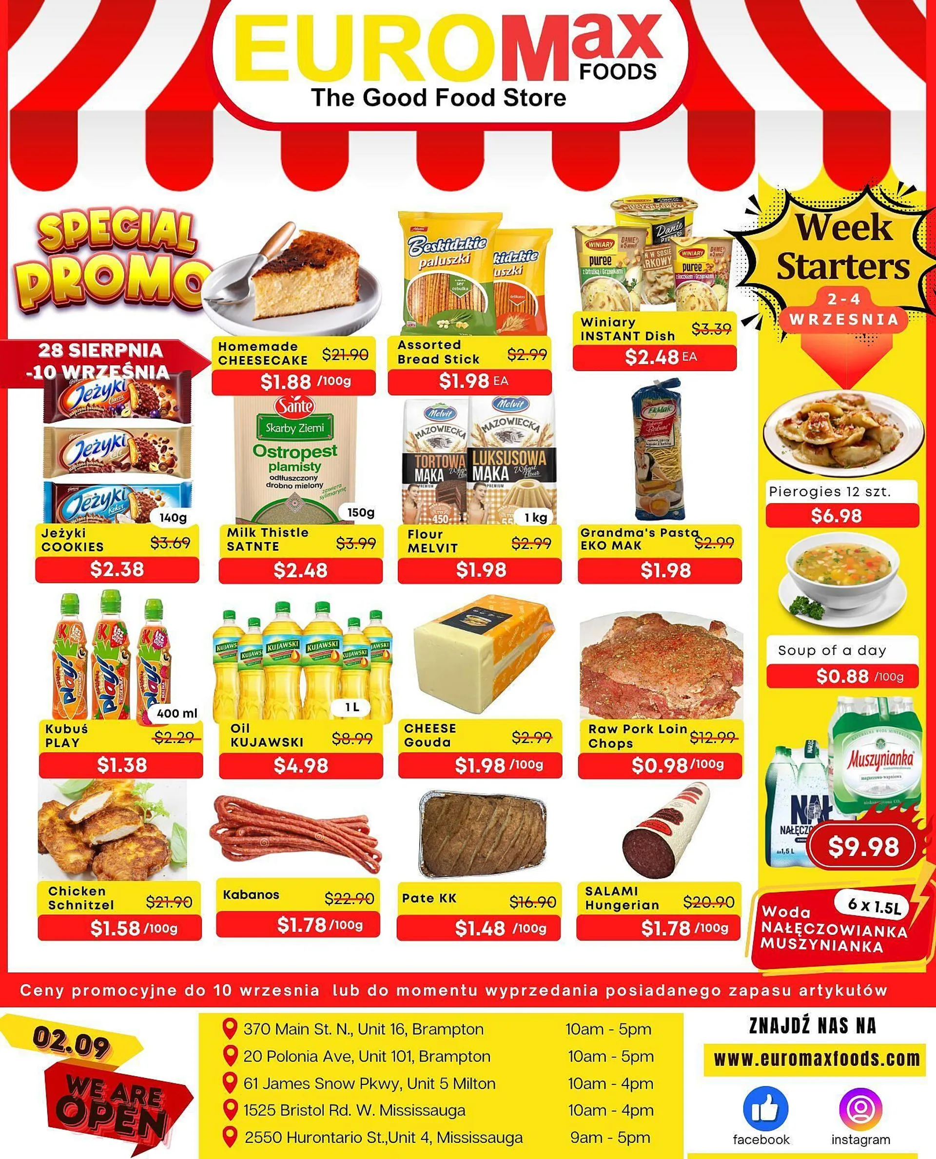 EuroMax Foods flyer - 1