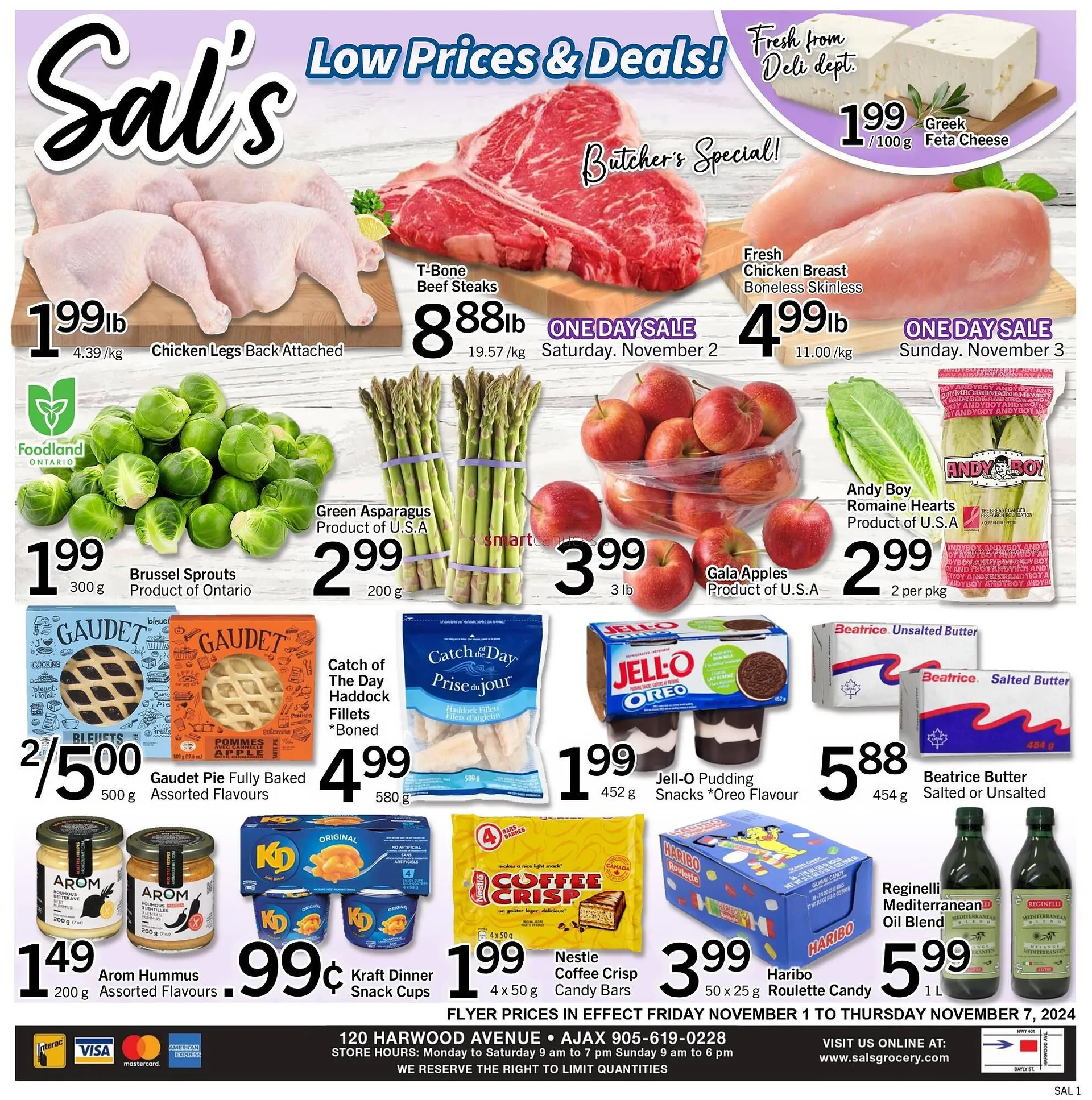 Sals Grocery flyer - 1