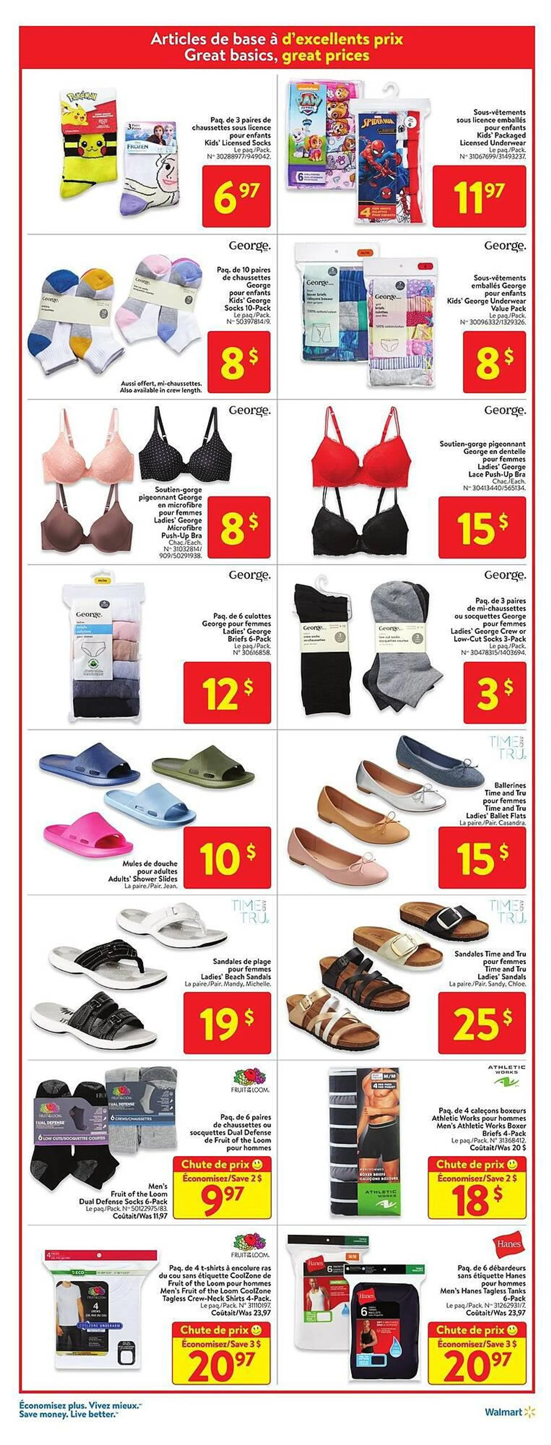 Walmart flyer from April 10 to April 23 2024 - flyer page 10