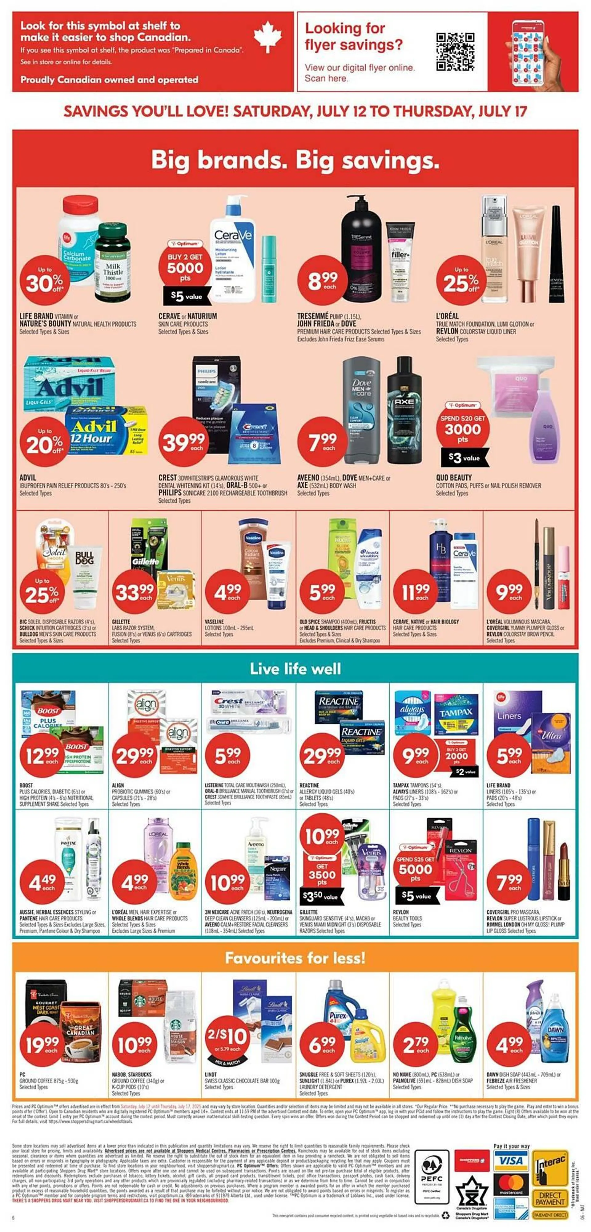 Shoppers Drug Mart flyer from July 10 to July 17 2025 - flyer page 19