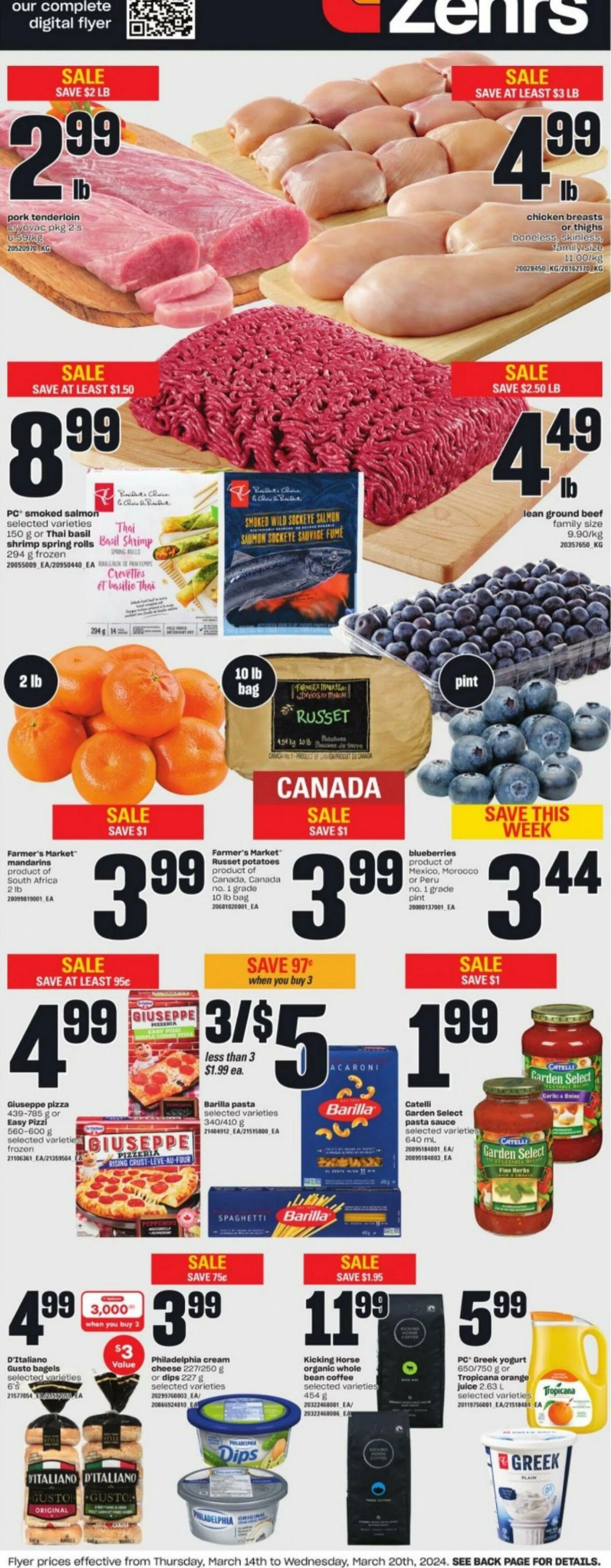 Zehrs Current flyer from March 14 to March 20 2024 - flyer page 
