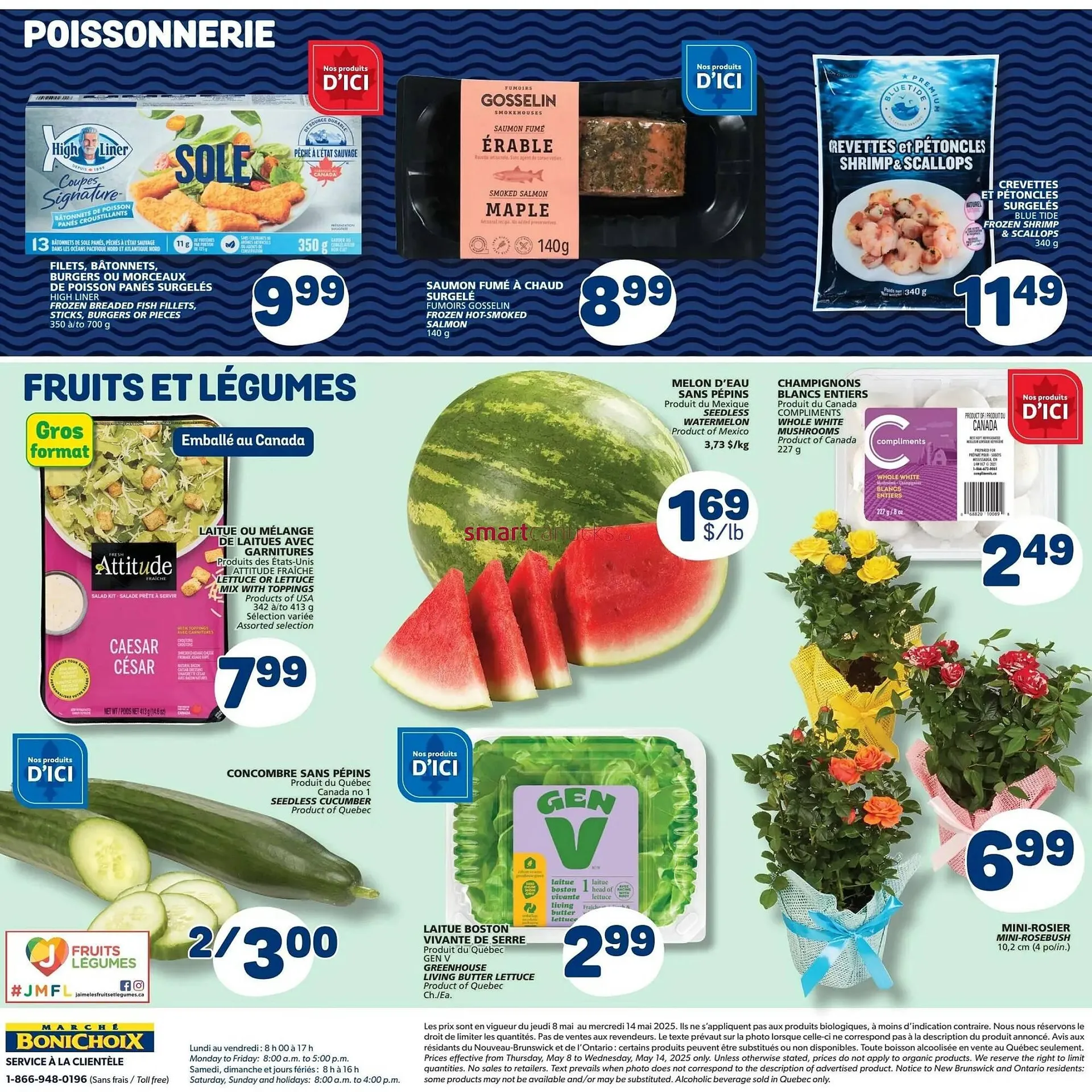 Marché Bonichoix flyer from May 8 to May 14 2025 - flyer page 4