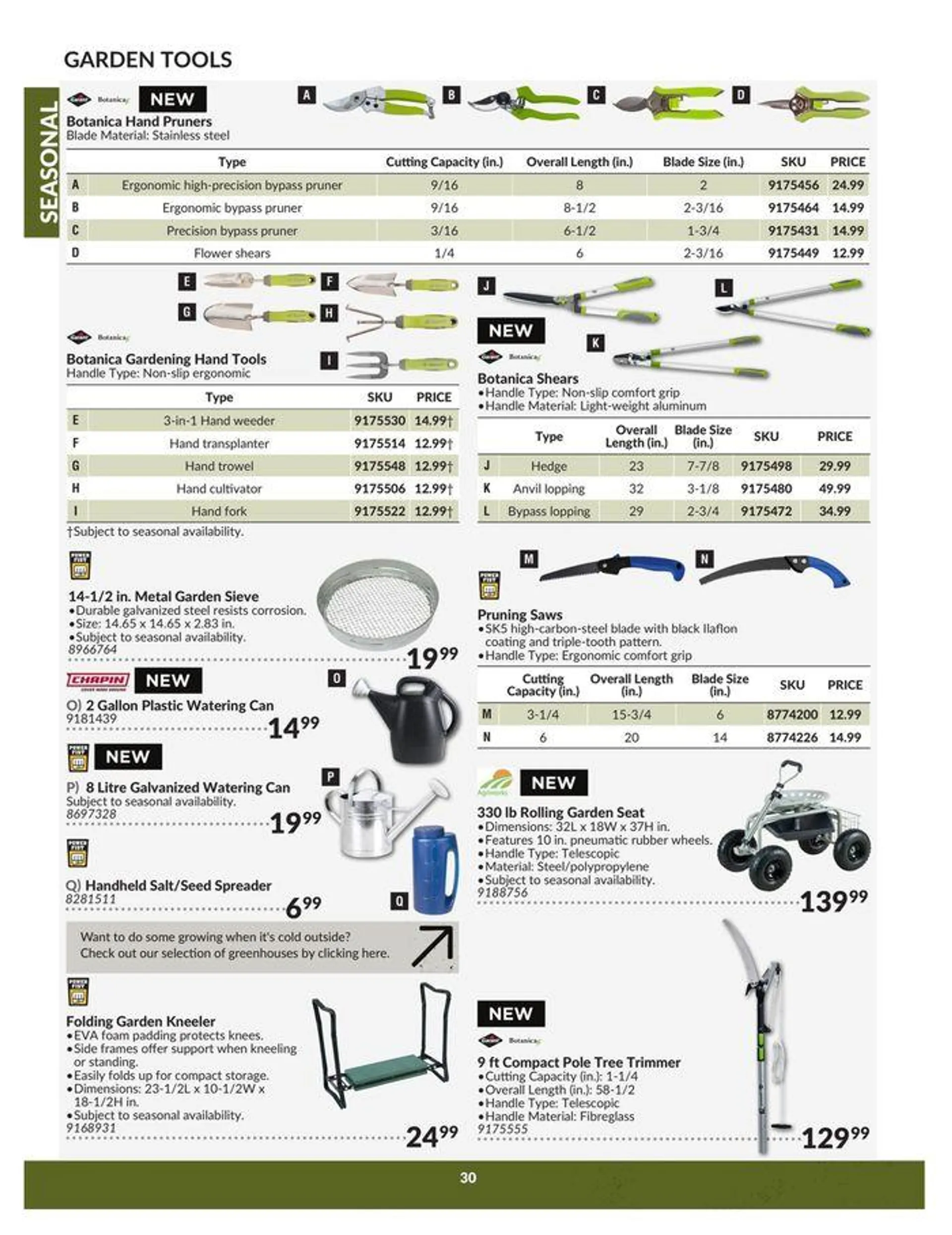 Seasonal Catalogue from April 23 to April 22 2025 - flyer page 30