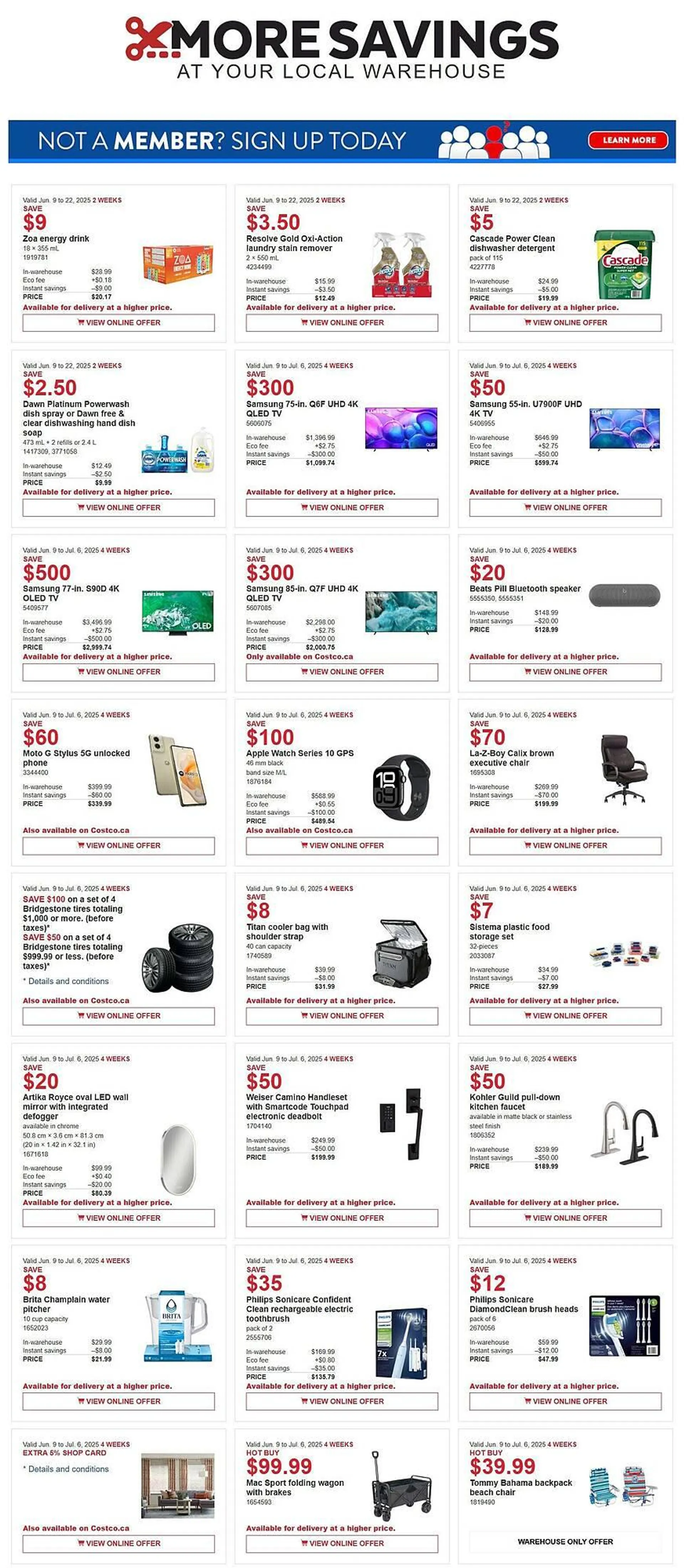 Costco flyer from June 5 to June 19 2025 - flyer page 1
