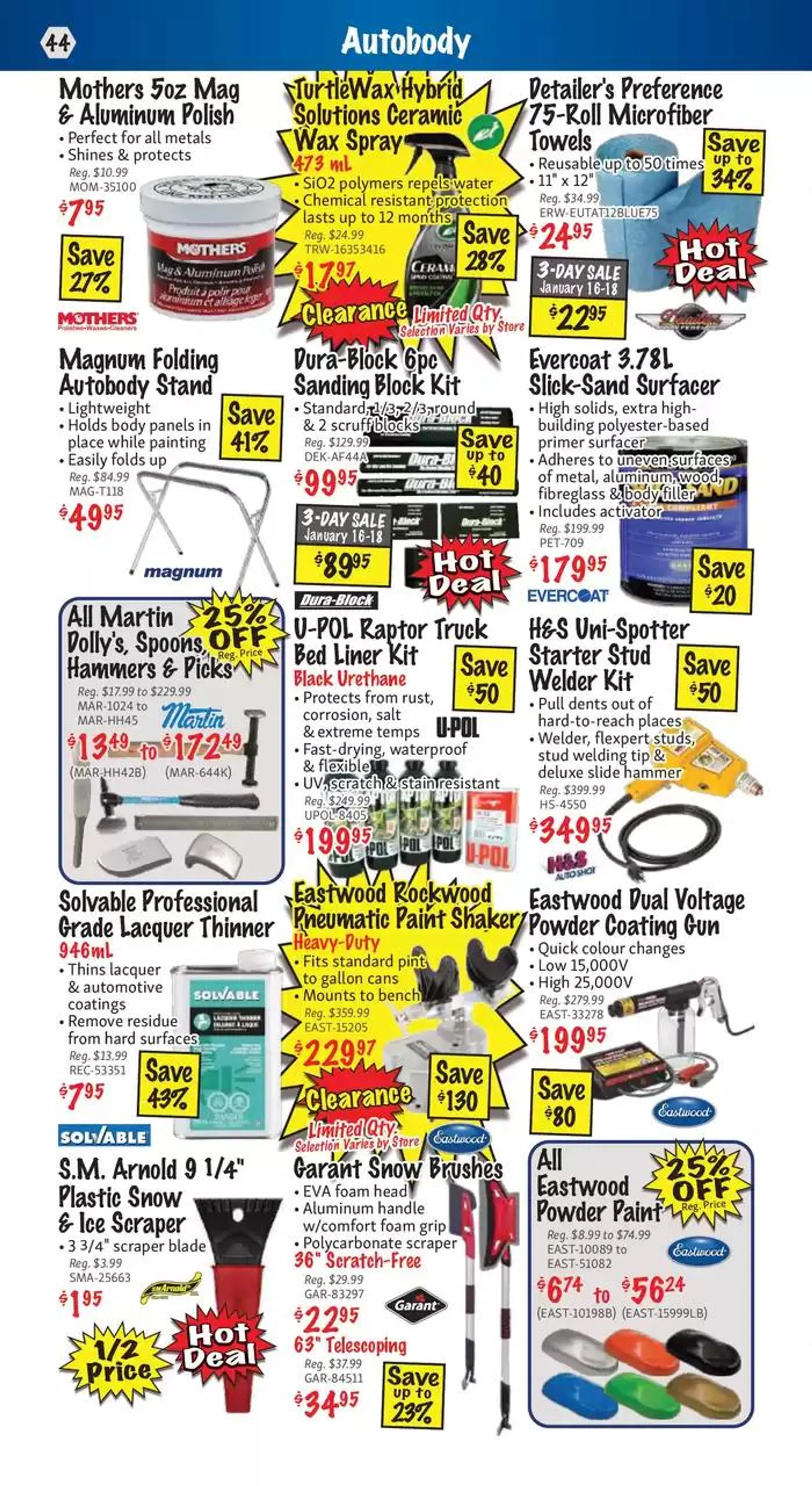 KMS Tools January 2025 Clearance Sale from January 1 to January 8 2025 - flyer page 44