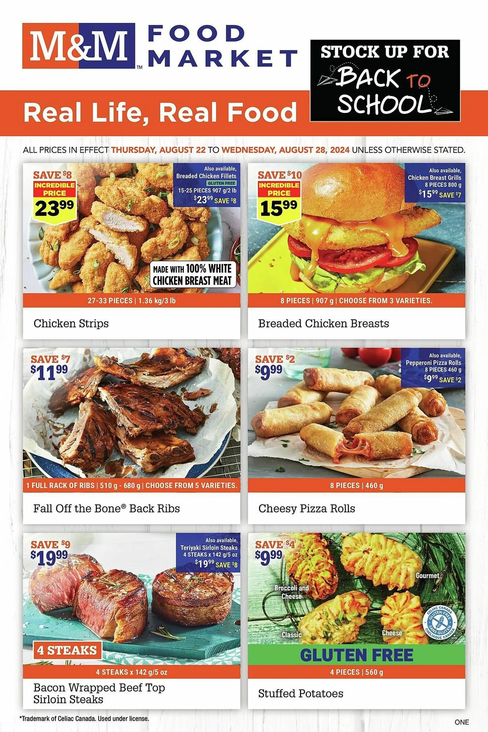 M & M Food Market flyer - 1