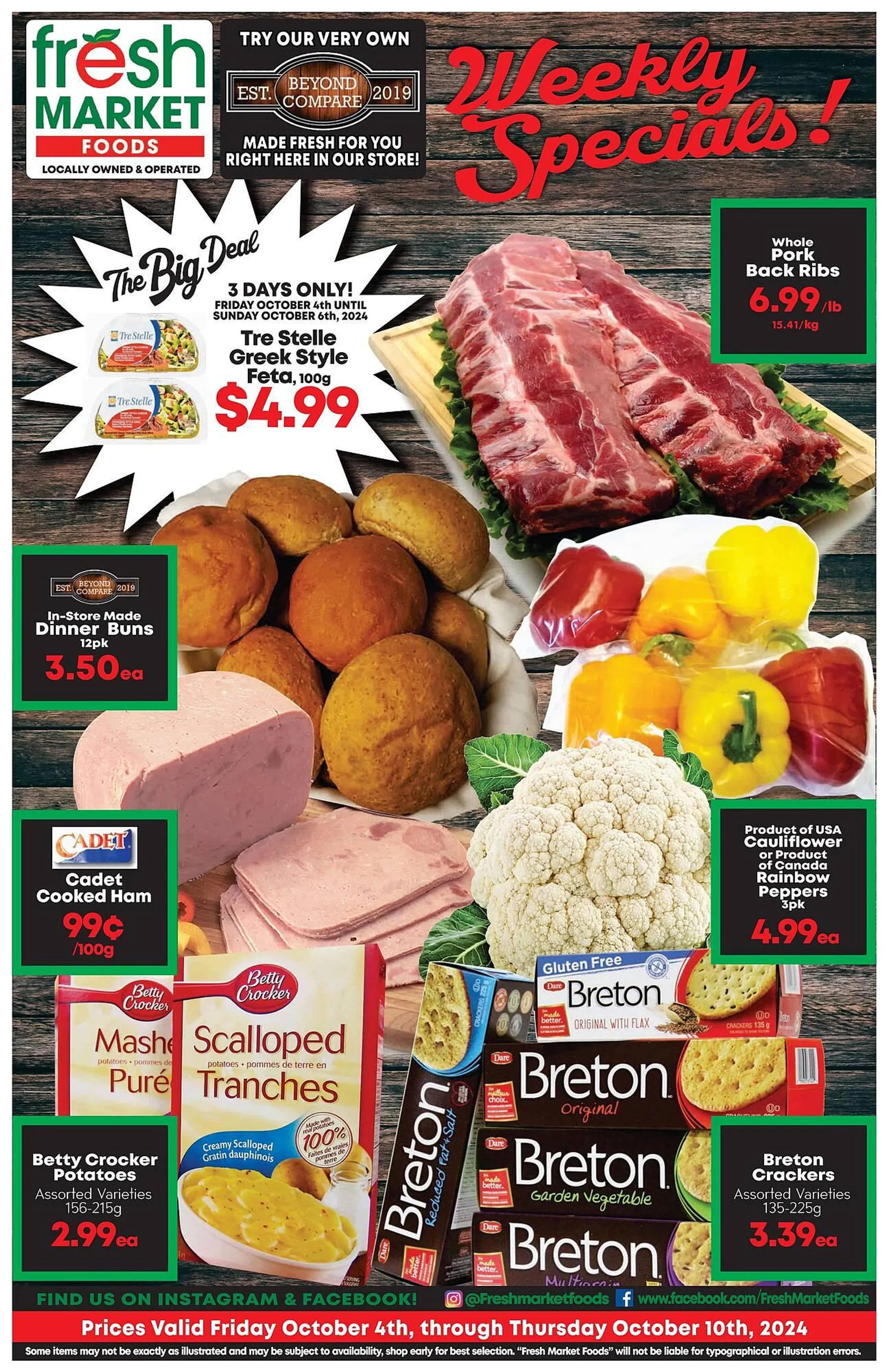 Fresh Market Foods flyer - 1