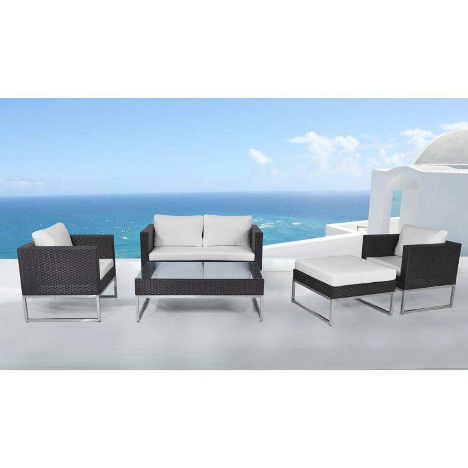 Citronelle 4 - Person Outdoor Seating Group with Cushions