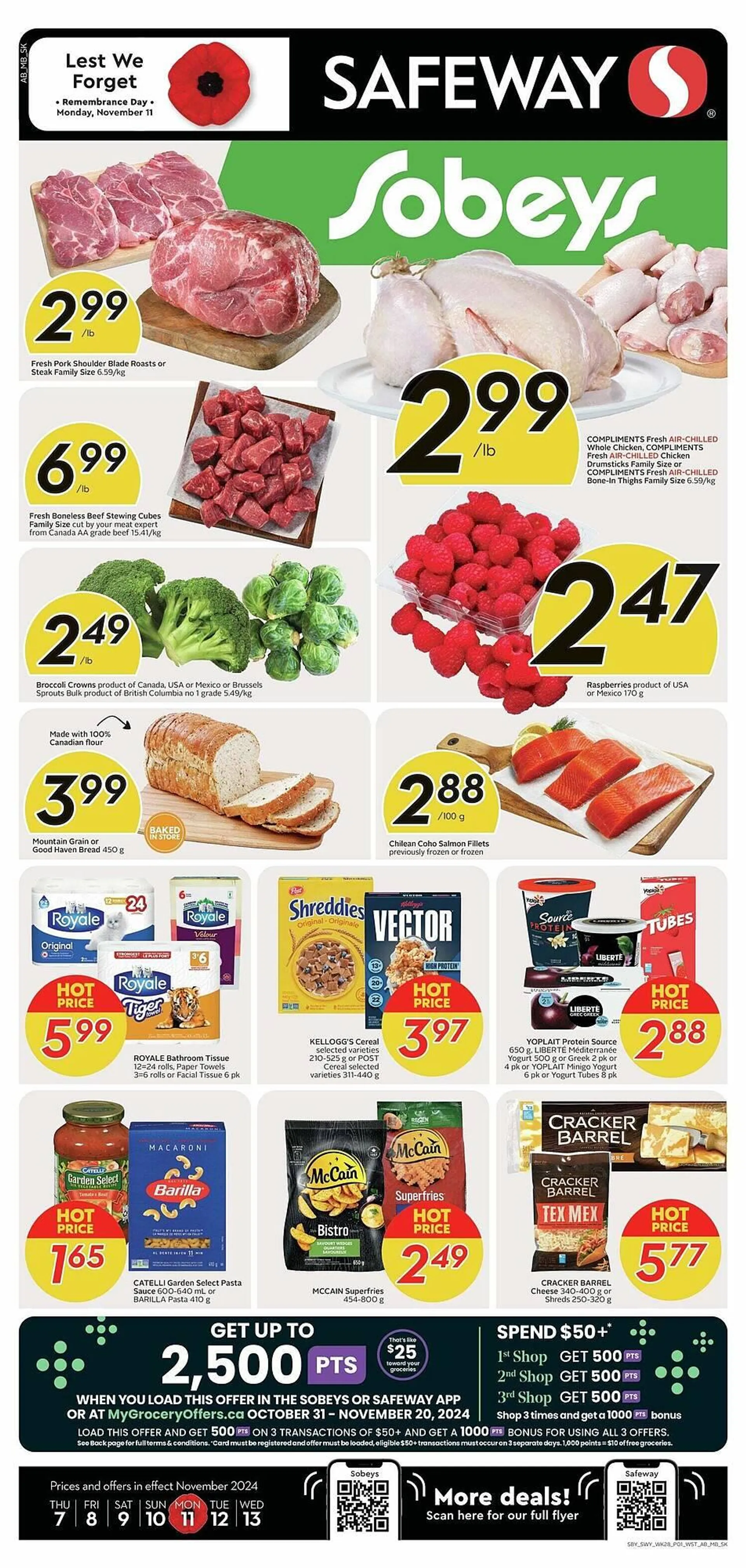 Safeway flyer - 1