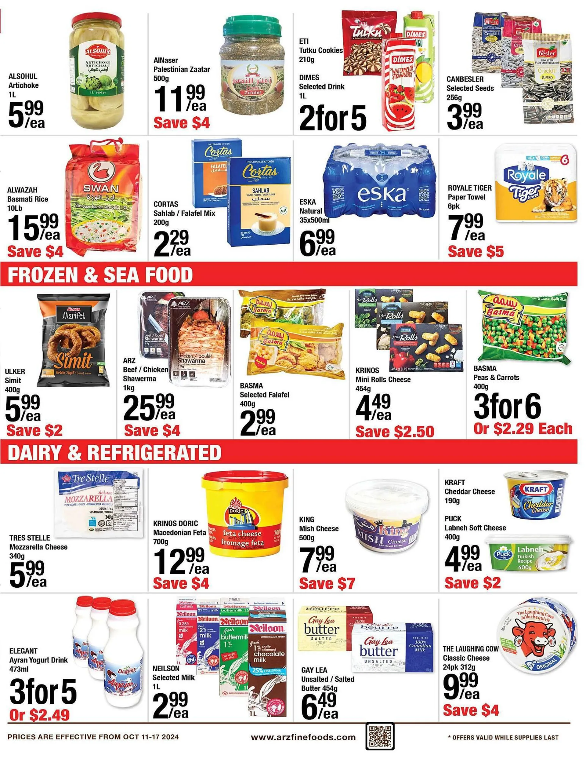 Arz Fine Foods flyer from October 11 to October 17 2024 - flyer page 5