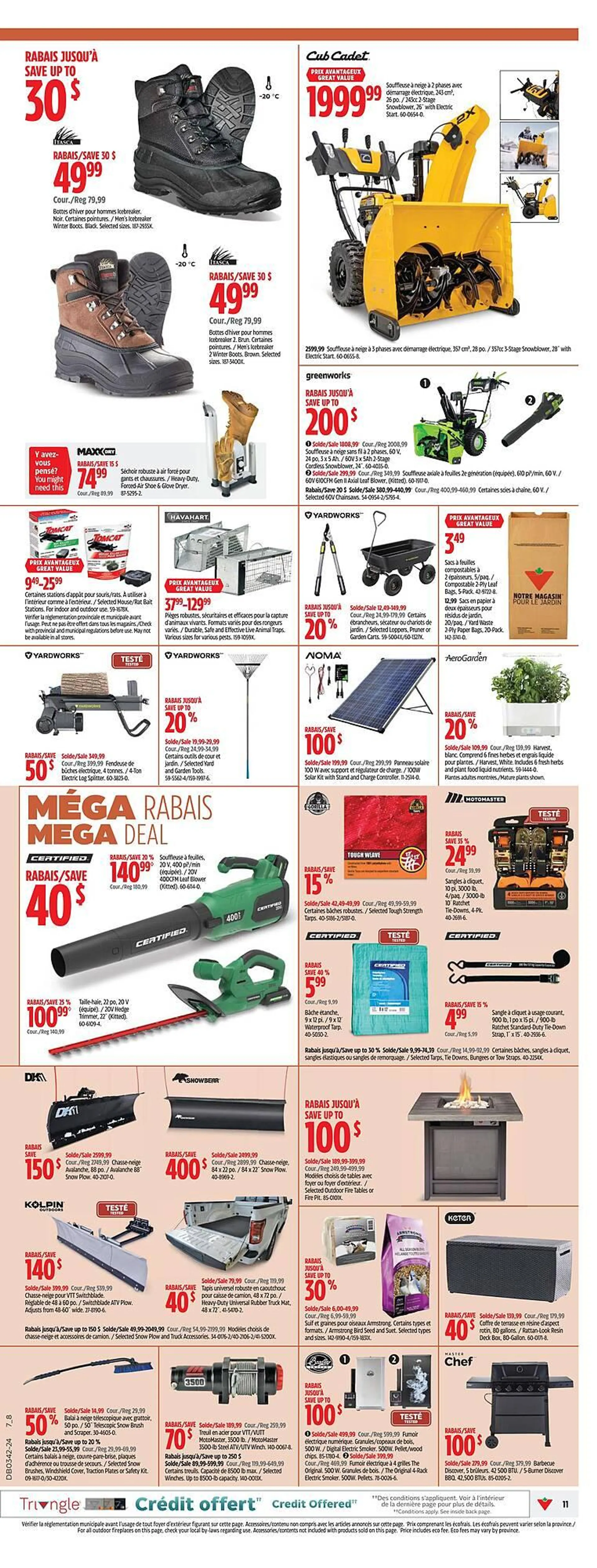 Canadian Tire flyer from October 10 to October 23 2024 - flyer page 11