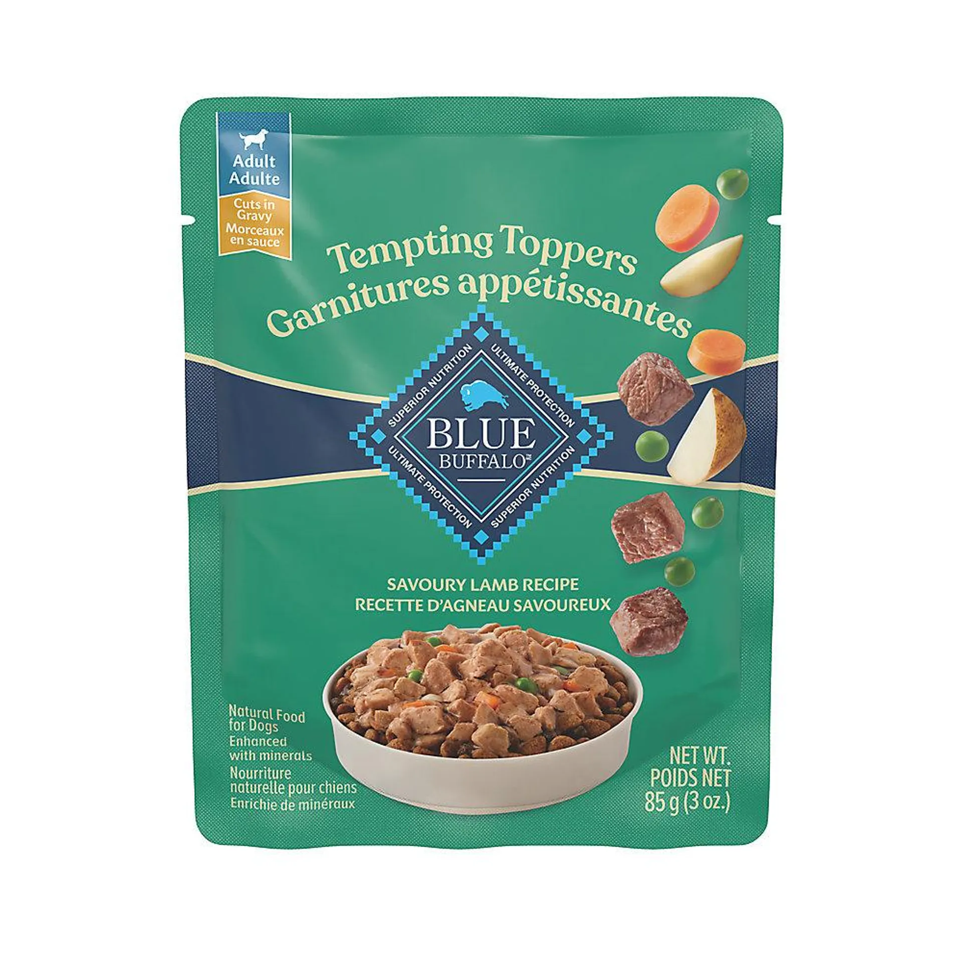 Blue Buffalo Tempting Toppers Adult Dog Food - Lamb